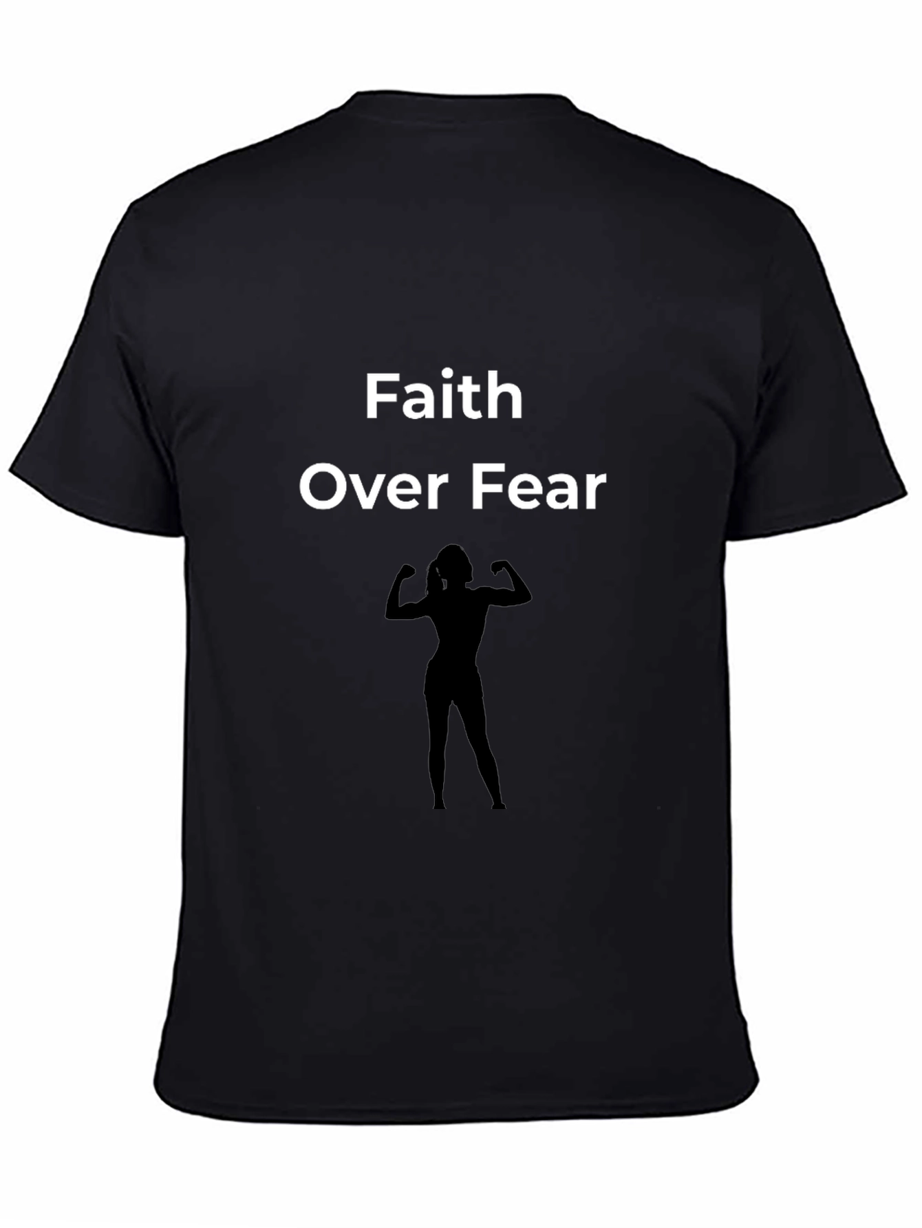 Faith Over Fear Graphic Tee - Black Unisex T-Shirt