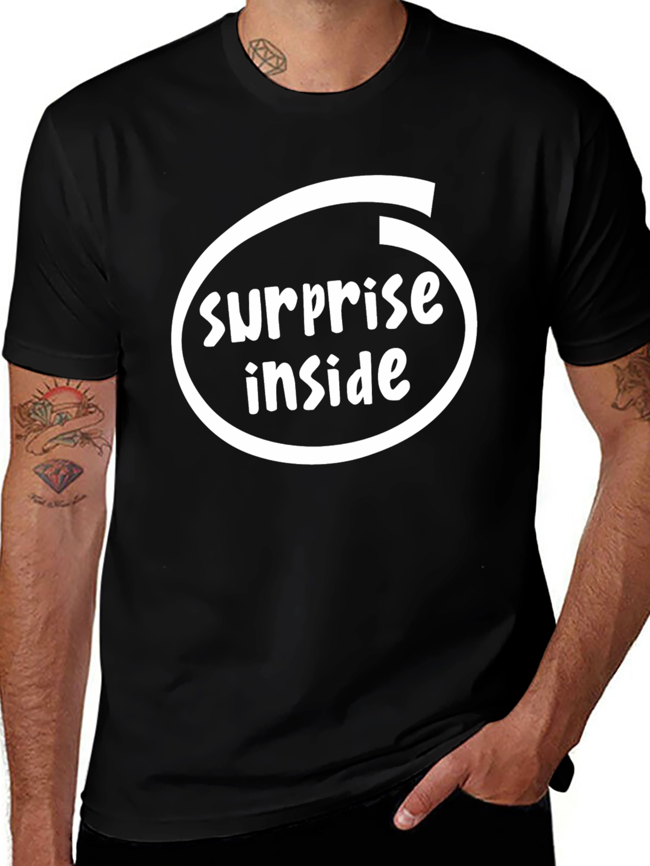 Surprise Inside T-Shirt - Funny Novelty Tee