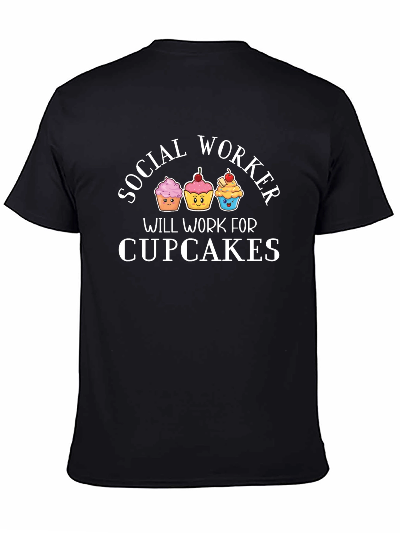 Social Worker Cupcake T-Shirt