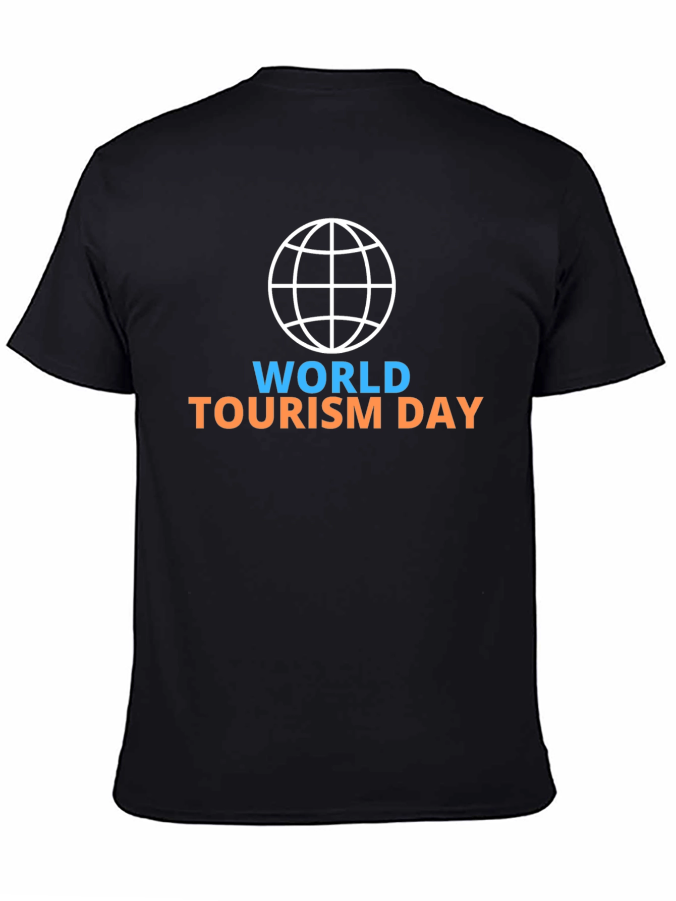 World Tourism Day Black T-Shirt