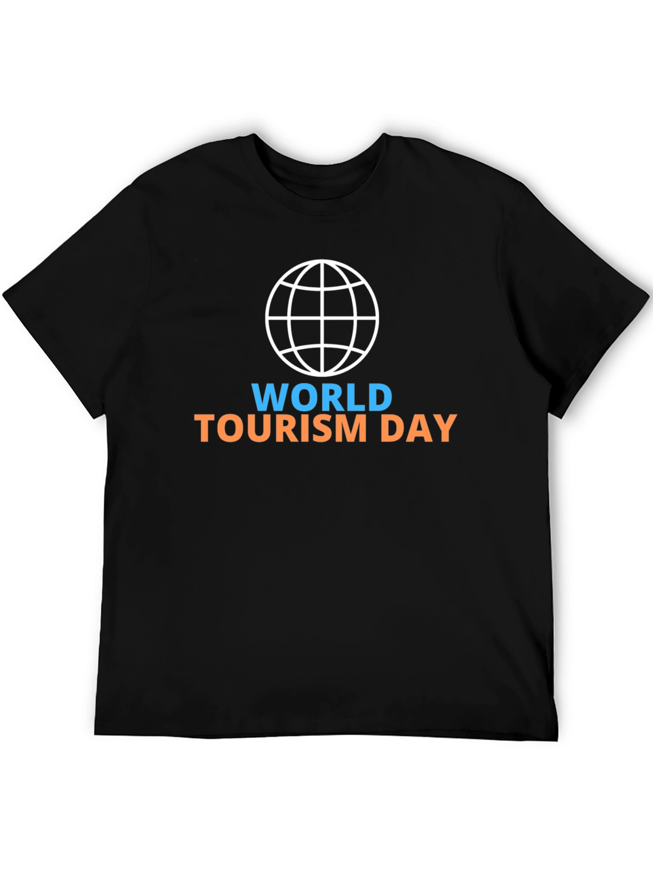 World Tourism Day Black T-Shirt