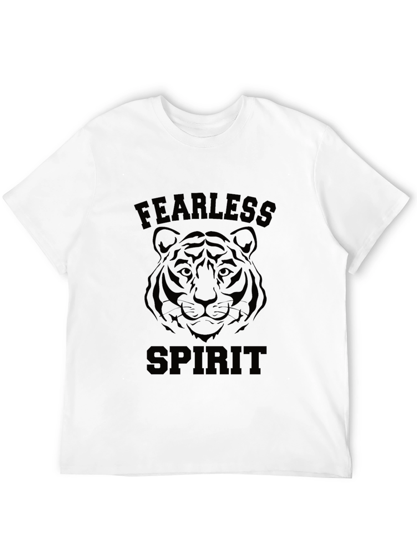 Fearless Spirit Tiger Graphic Tee - Menswear