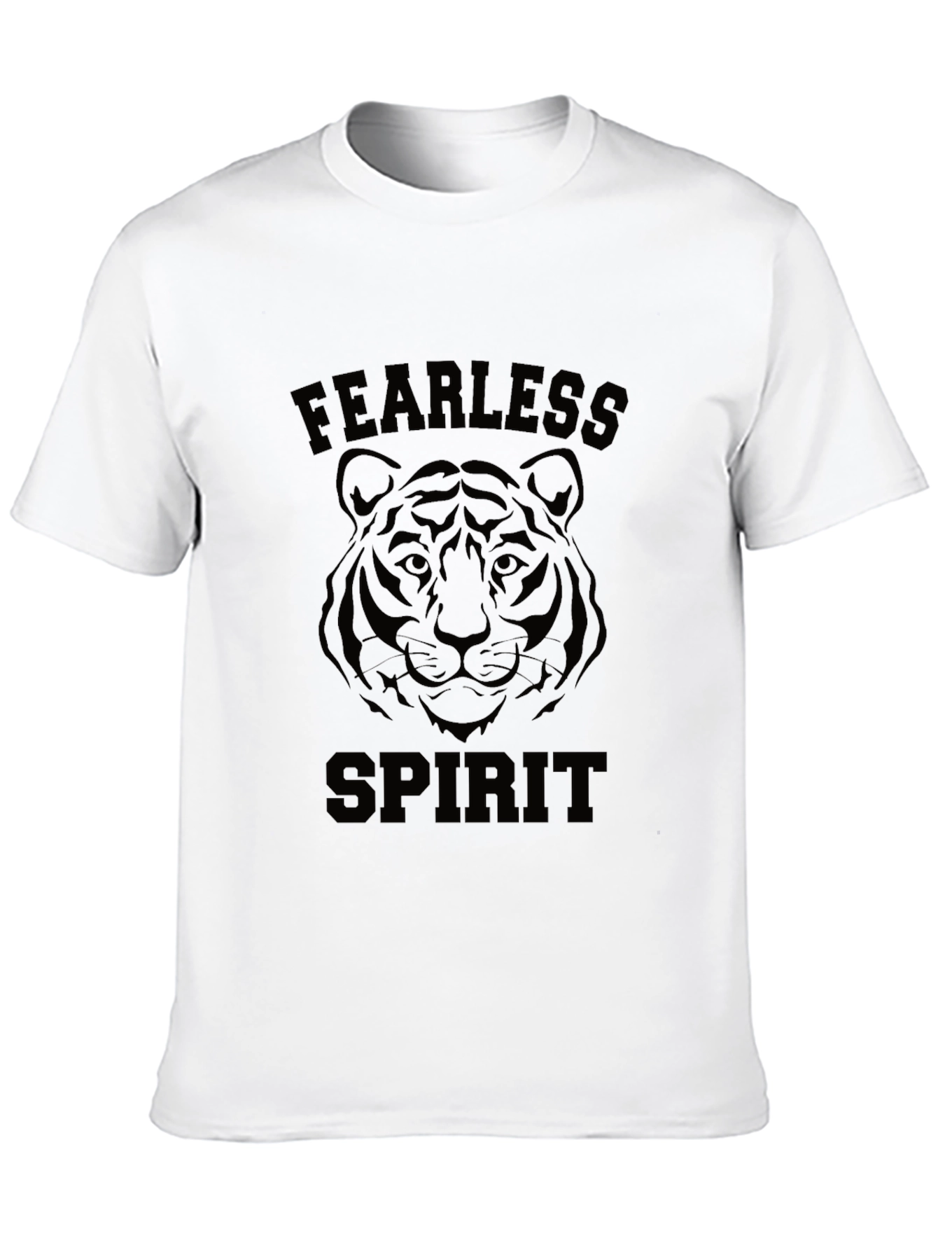 Fearless Spirit Tiger Graphic Tee - Menswear