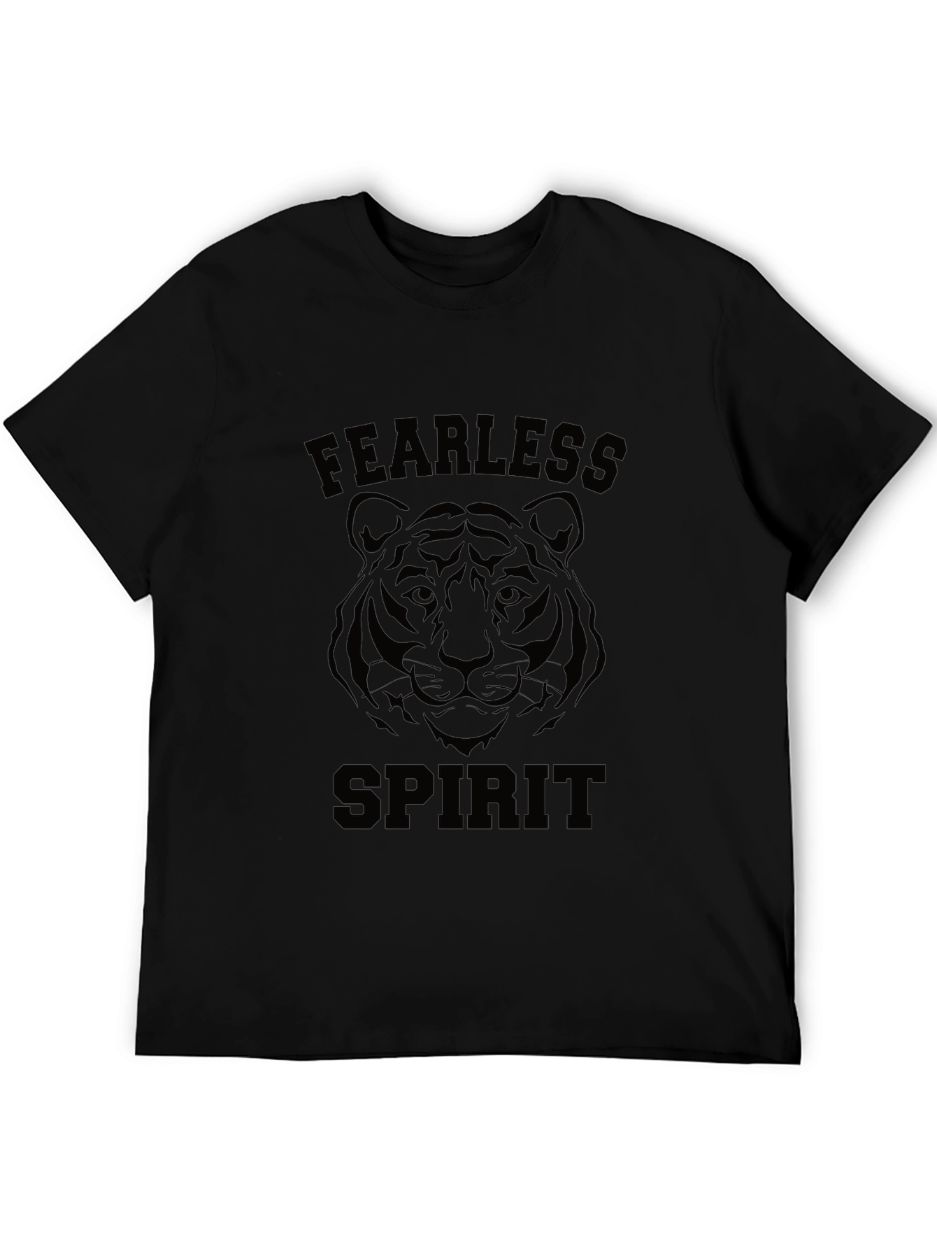 Fearless Spirit Tiger Graphic Tee - Menswear
