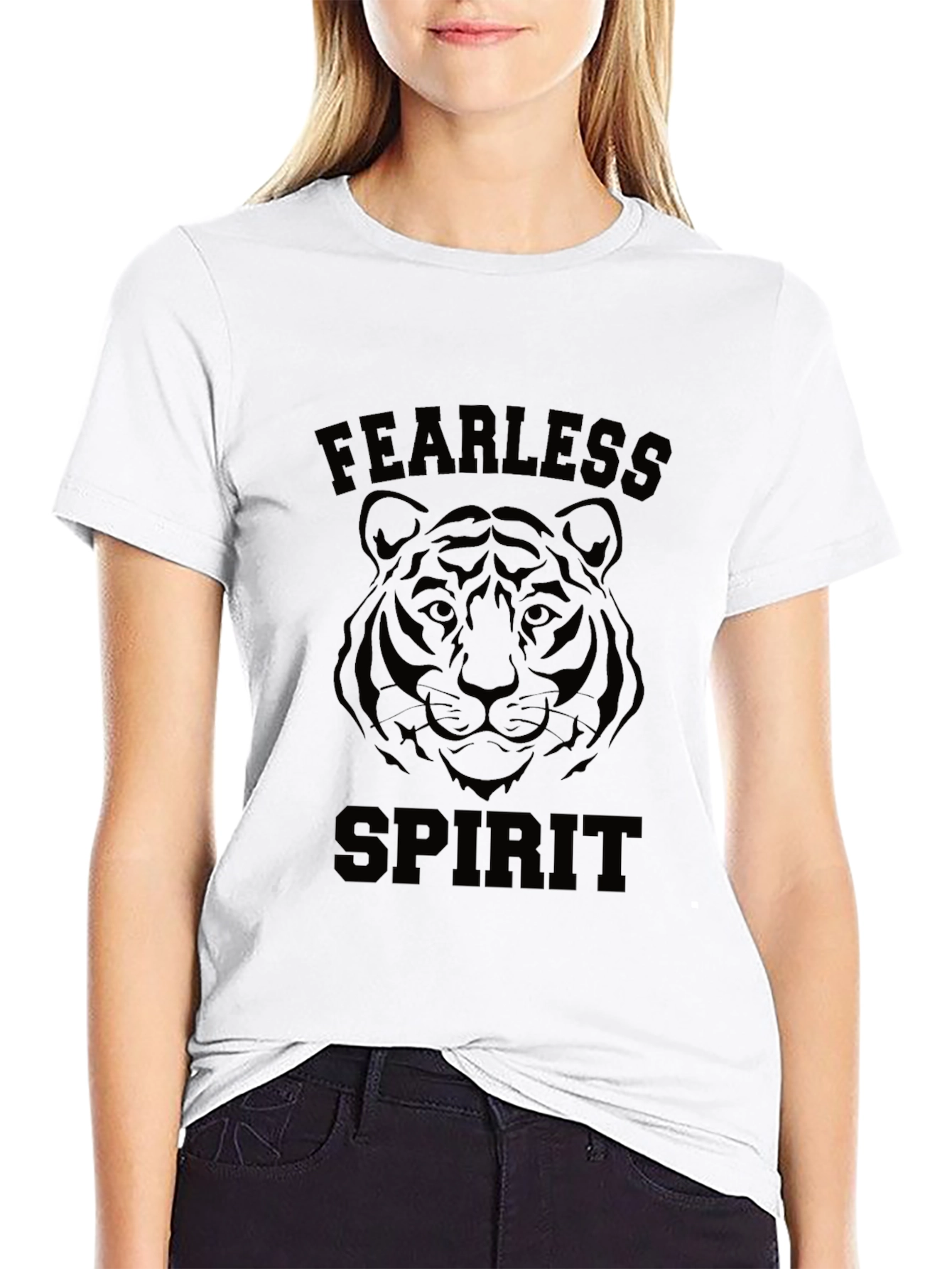 Fearless Spirit Tiger Graphic Tee - Menswear