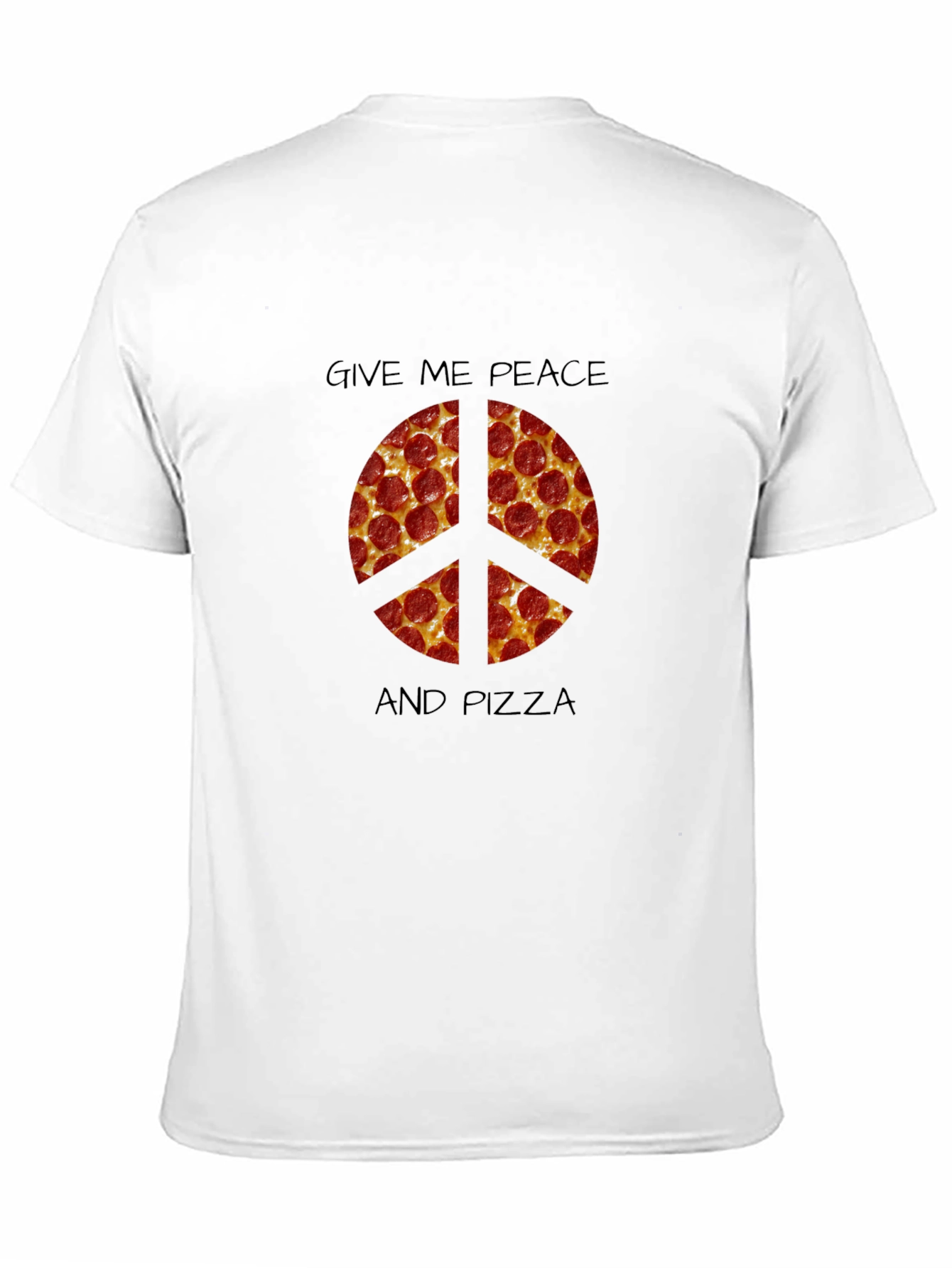 Peace and Pizza Graphic Tee