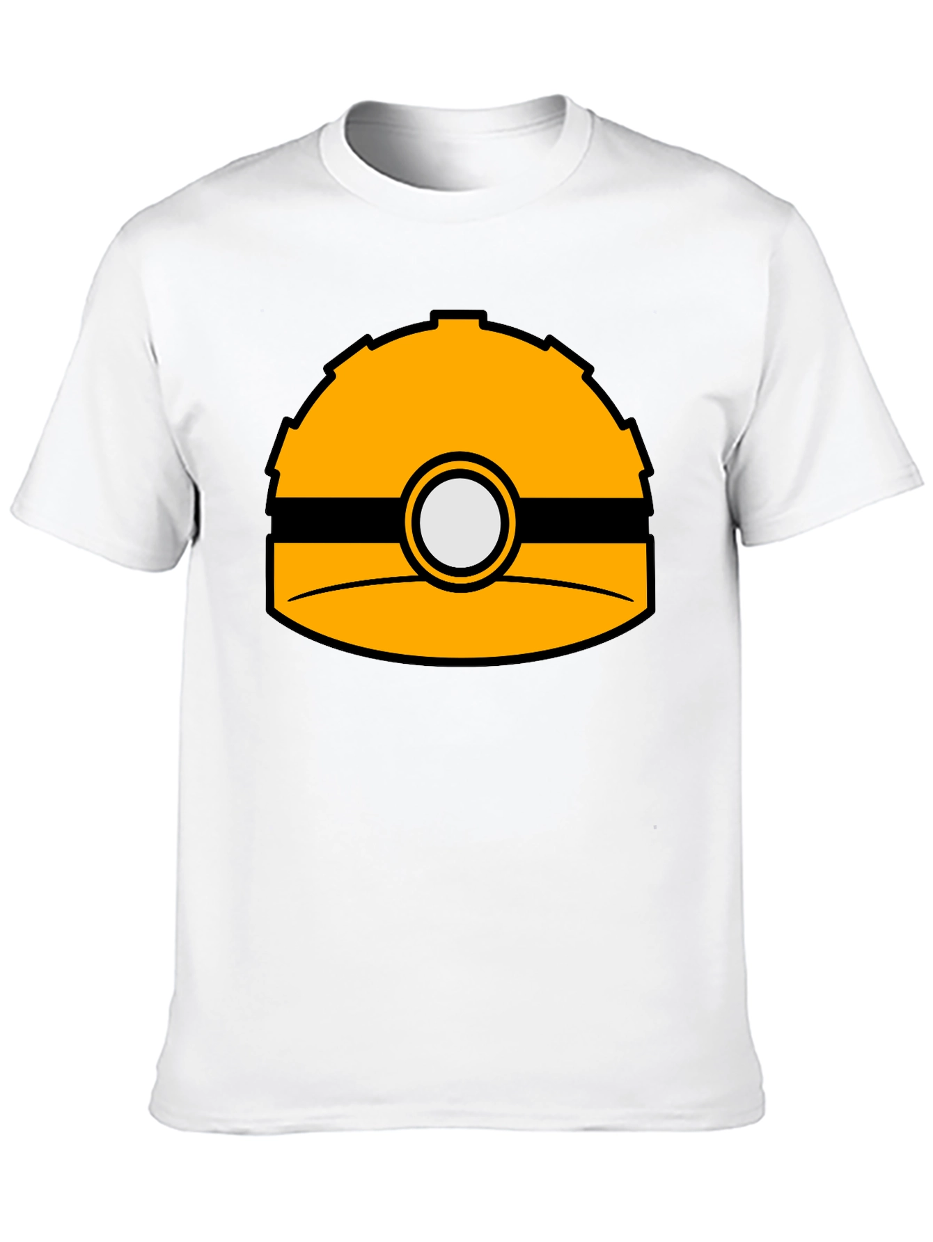Construction Worker Hard Hat Graphic Tee