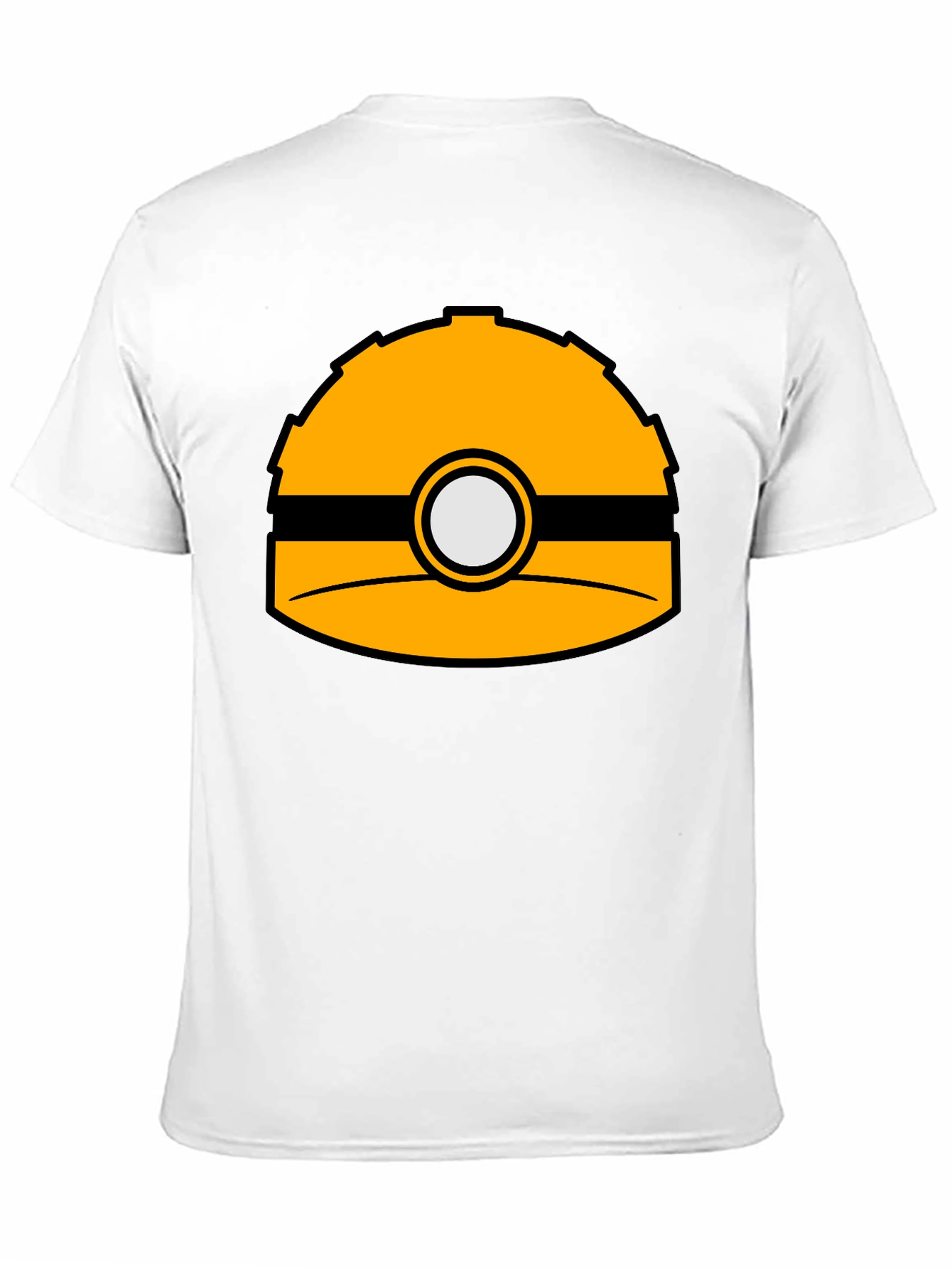 Construction Worker Hard Hat Graphic Tee