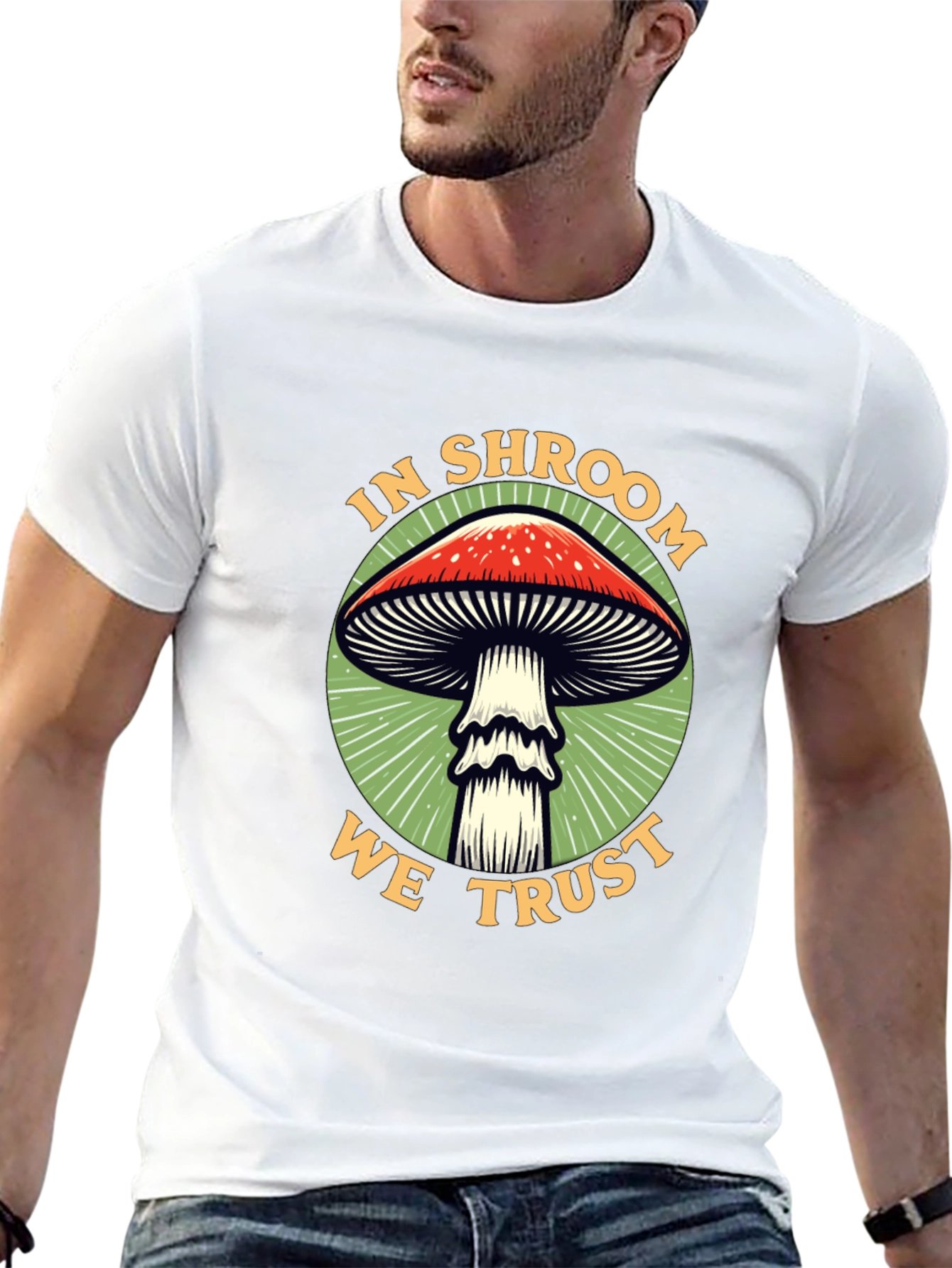 In Shroom We Trust Graphic Tee