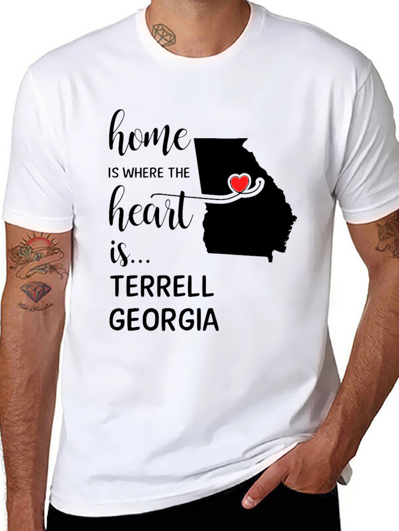 Home State Pride T-Shirt | Terrell Georgia