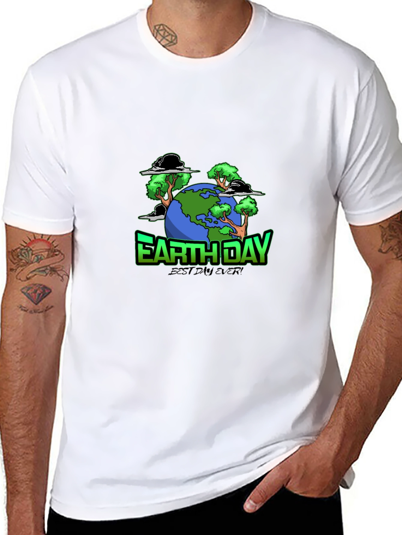 Earth Day Graphic T-Shirt - Best Day Ever!
