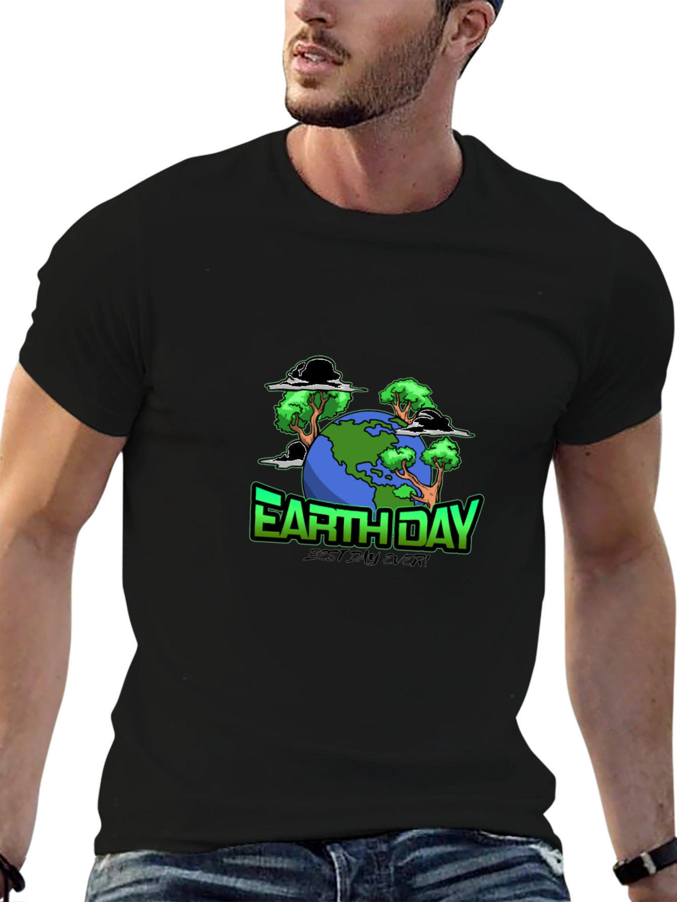Earth Day Graphic T-Shirt - Best Day Ever!