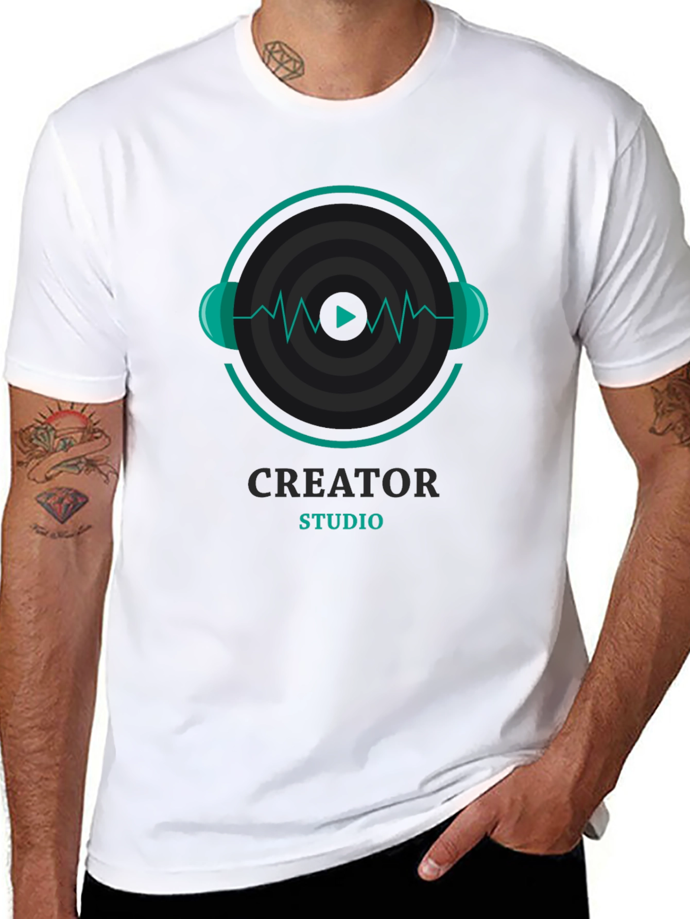 Creator Studio Graphic T-Shirt - Black