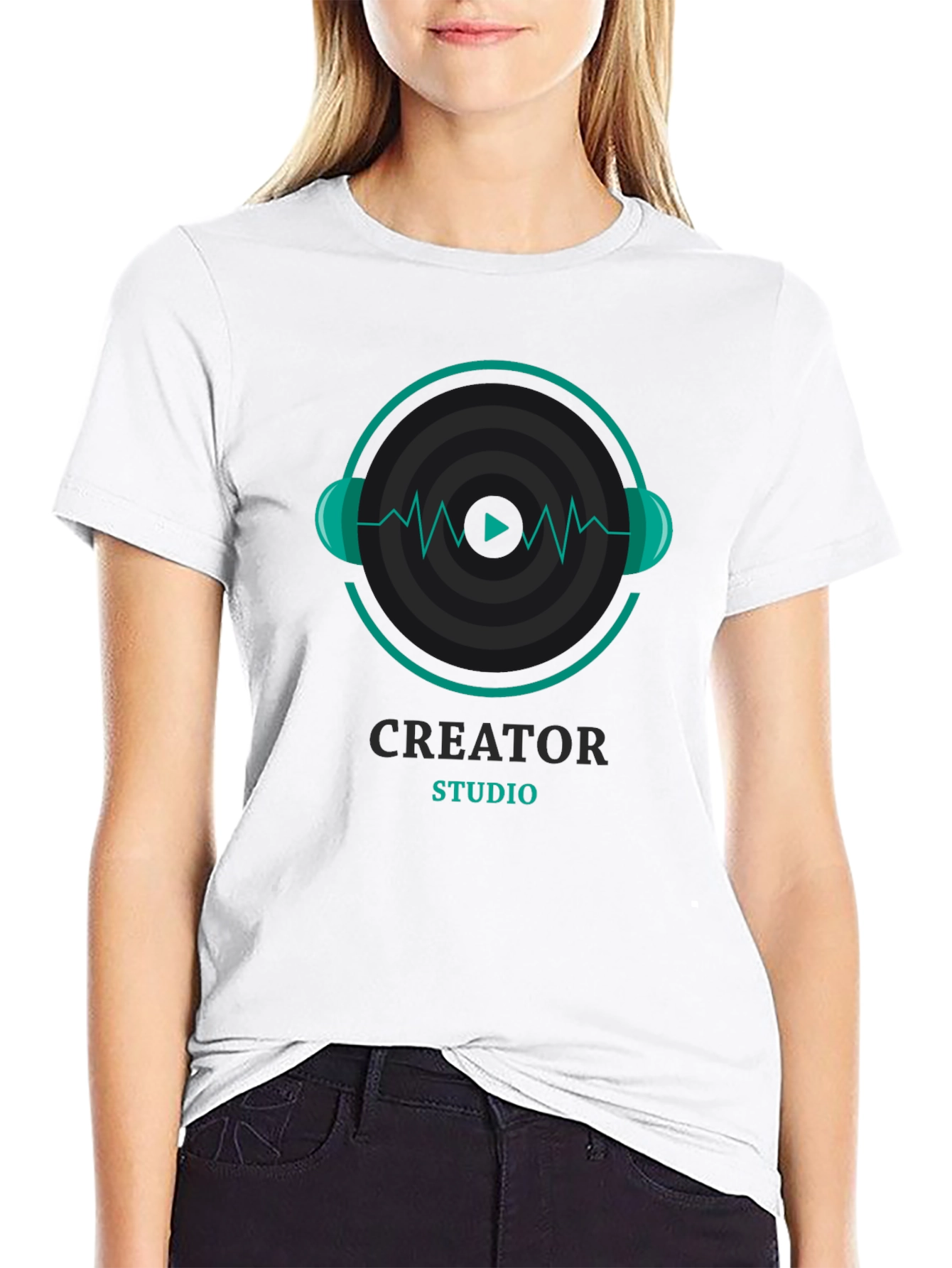 Creator Studio Graphic T-Shirt - Black