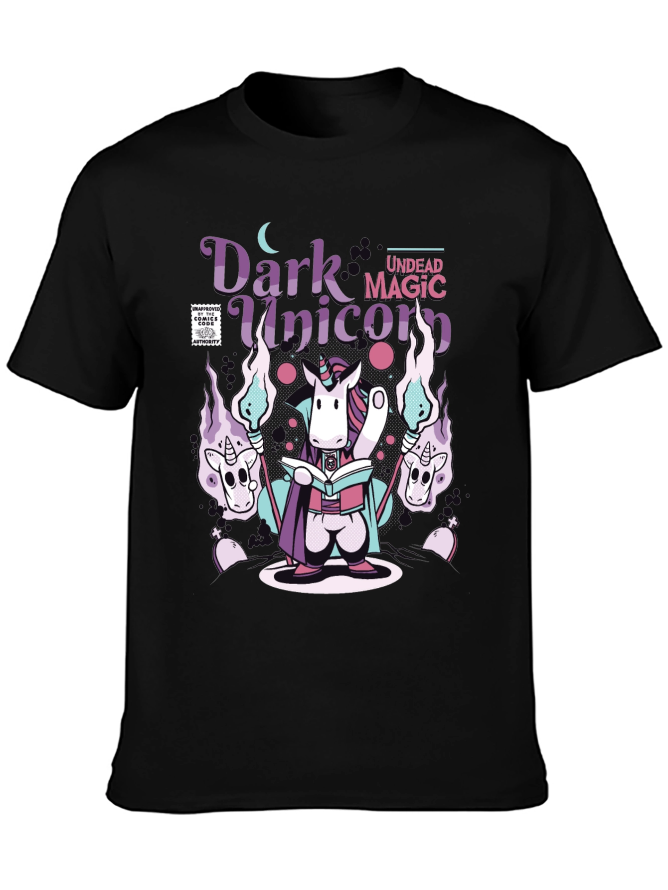 Dark Unicorn Magic T-Shirt