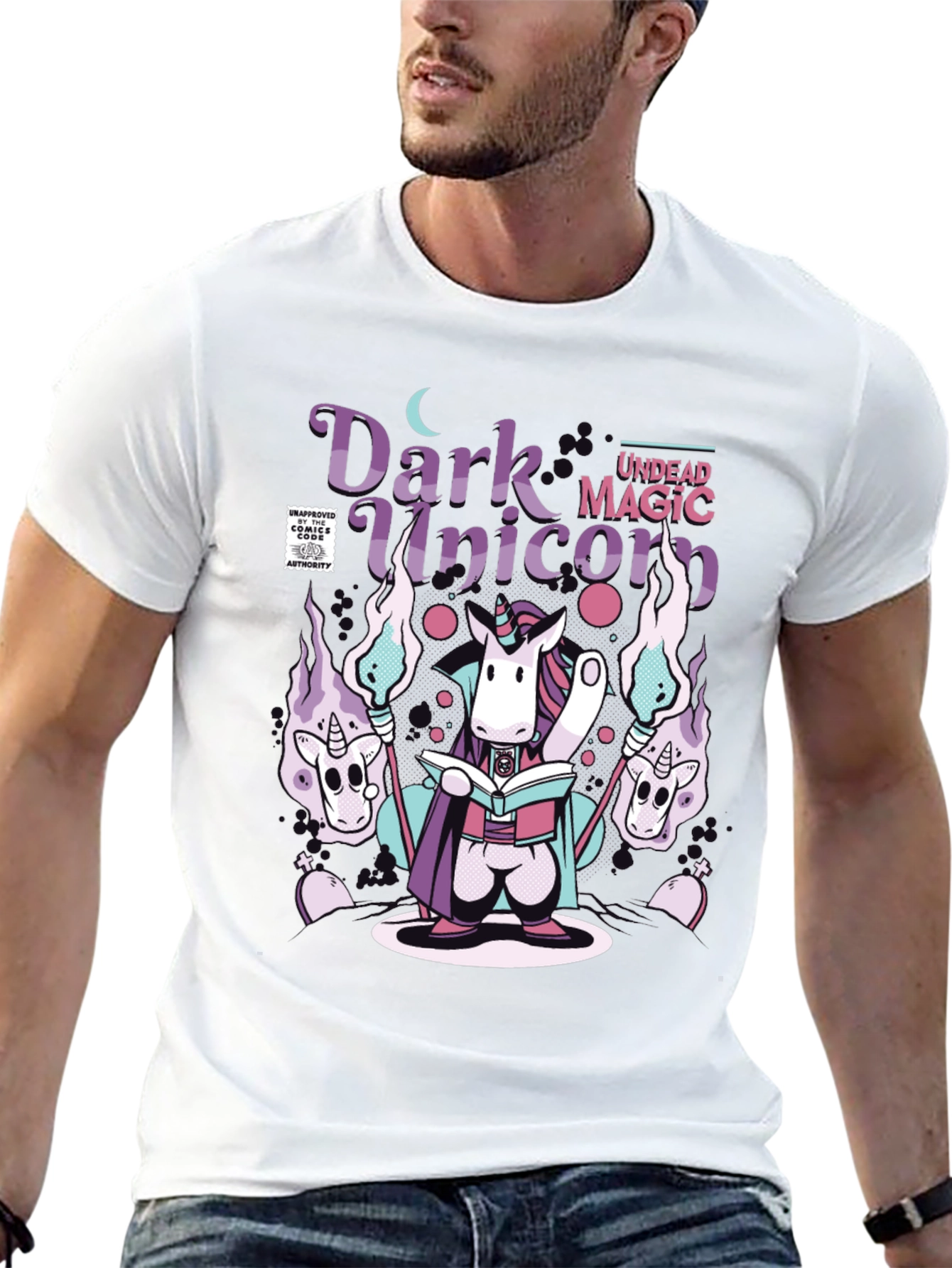 Dark Unicorn Magic T-Shirt