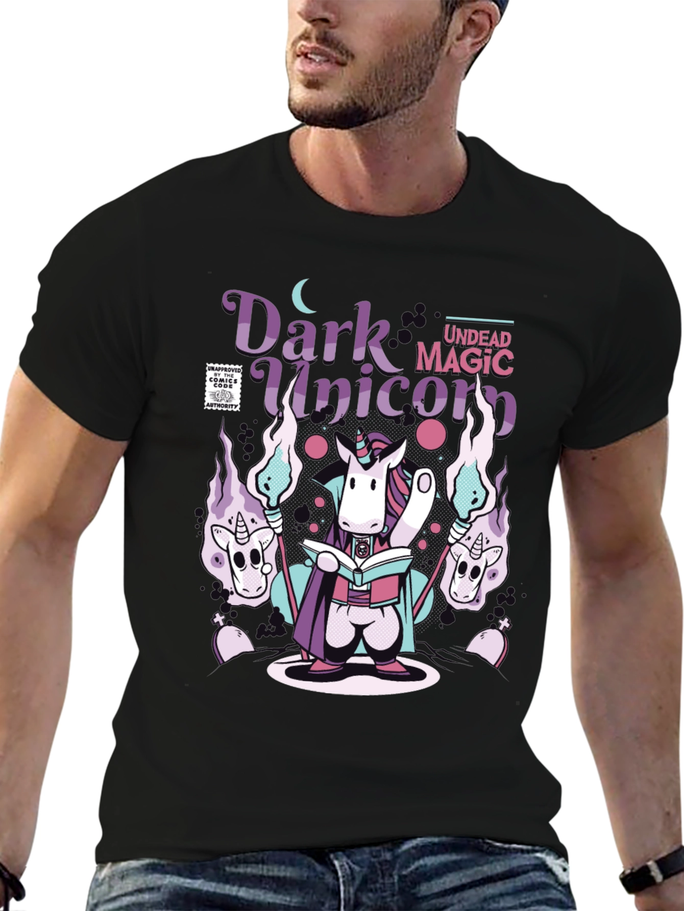 Dark Unicorn Magic T-Shirt