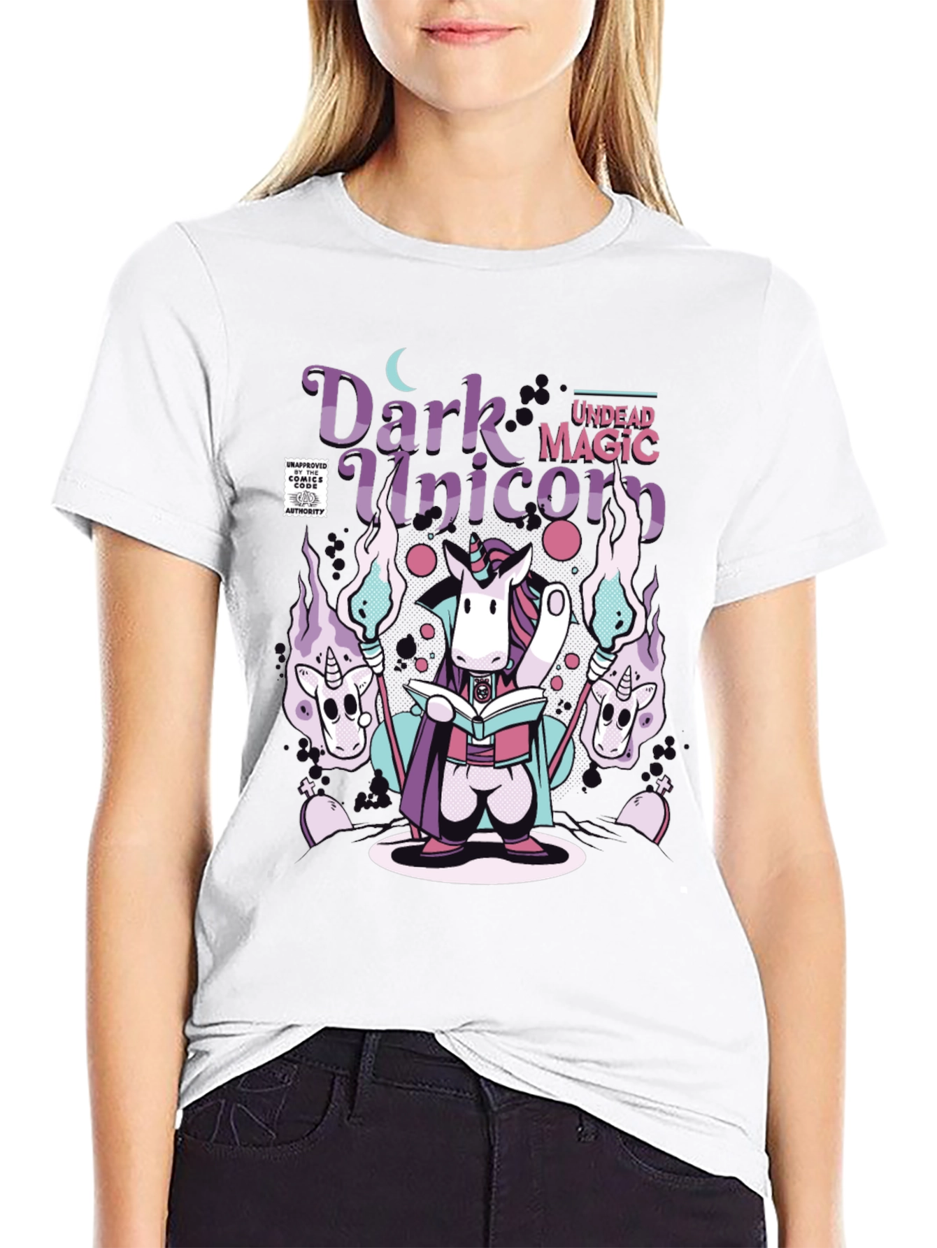 Dark Unicorn Magic T-Shirt