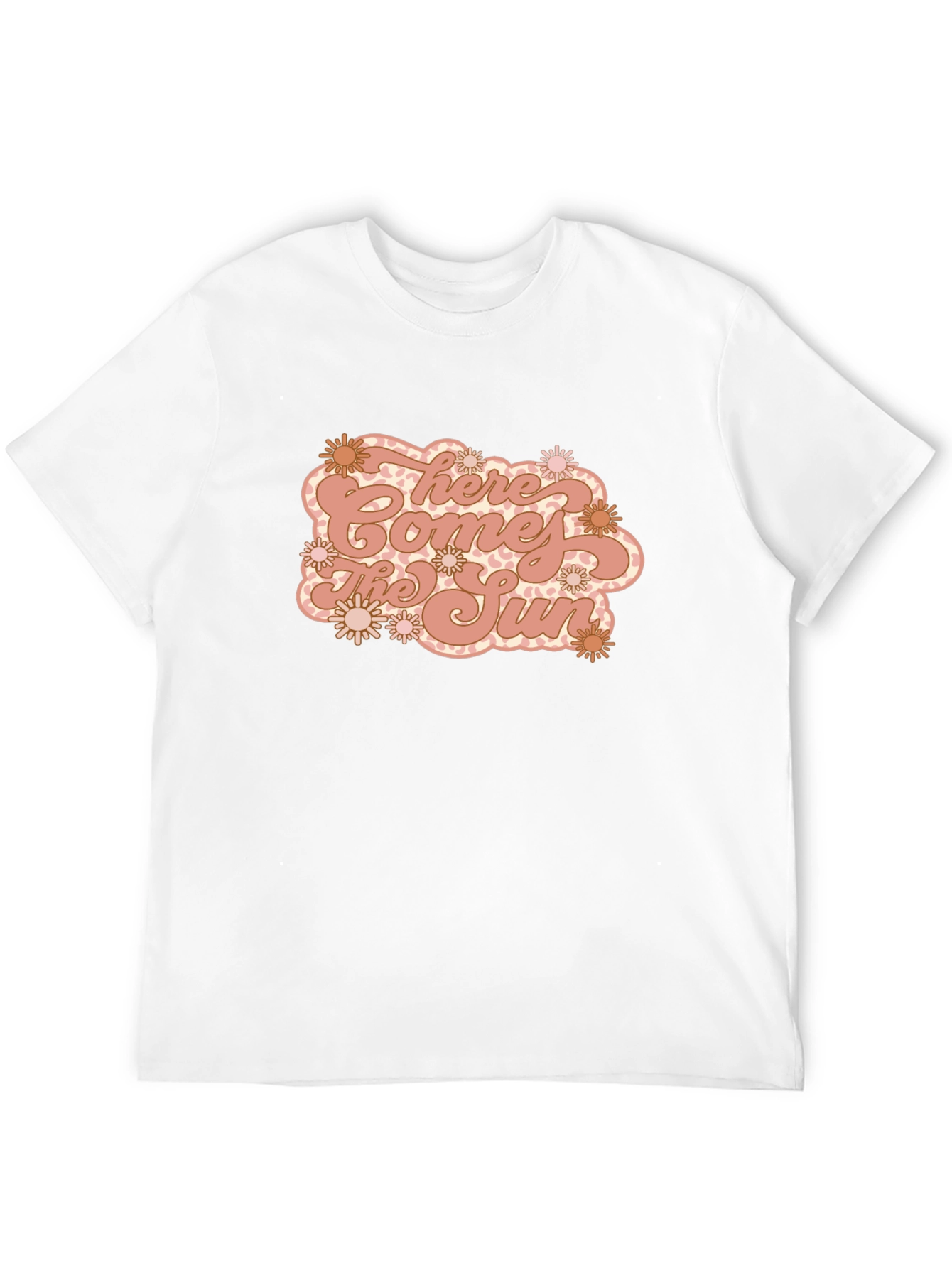 Here Comes The Sun Retro Graphic T-Shirt