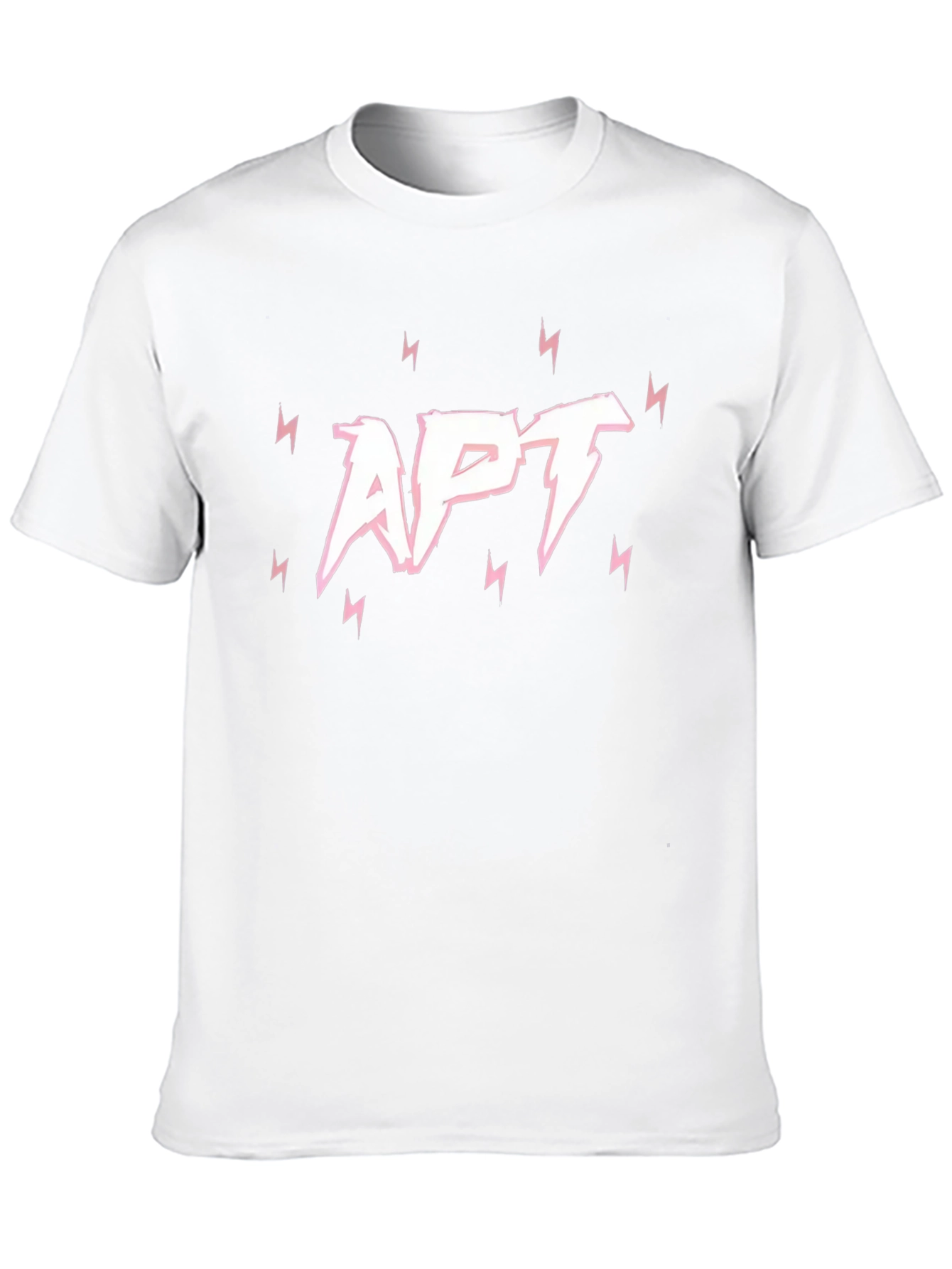 APT Lightning Bolt Graphic Tee - Black