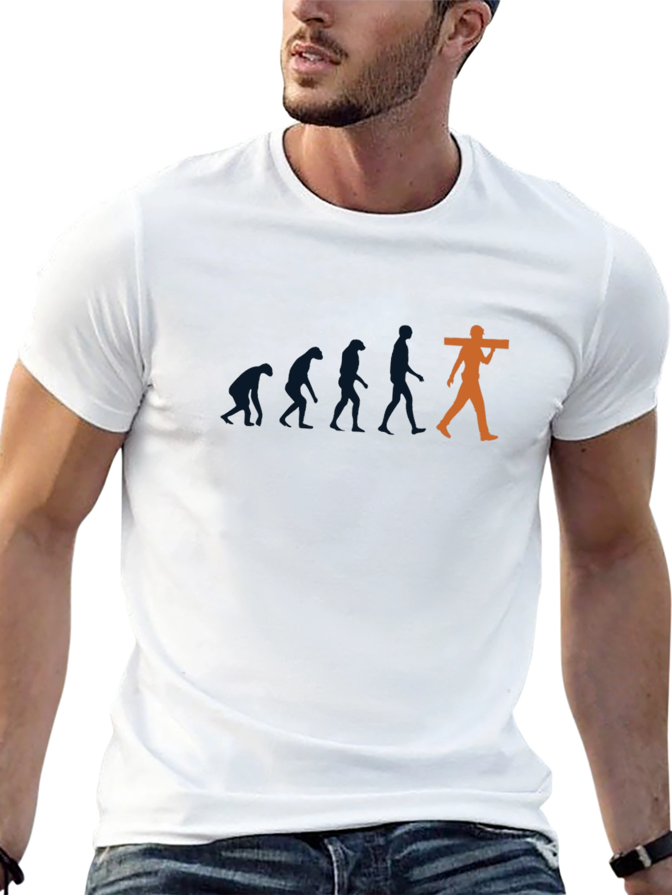 Evolution of a Tradesman T-Shirt - Funny & Unique