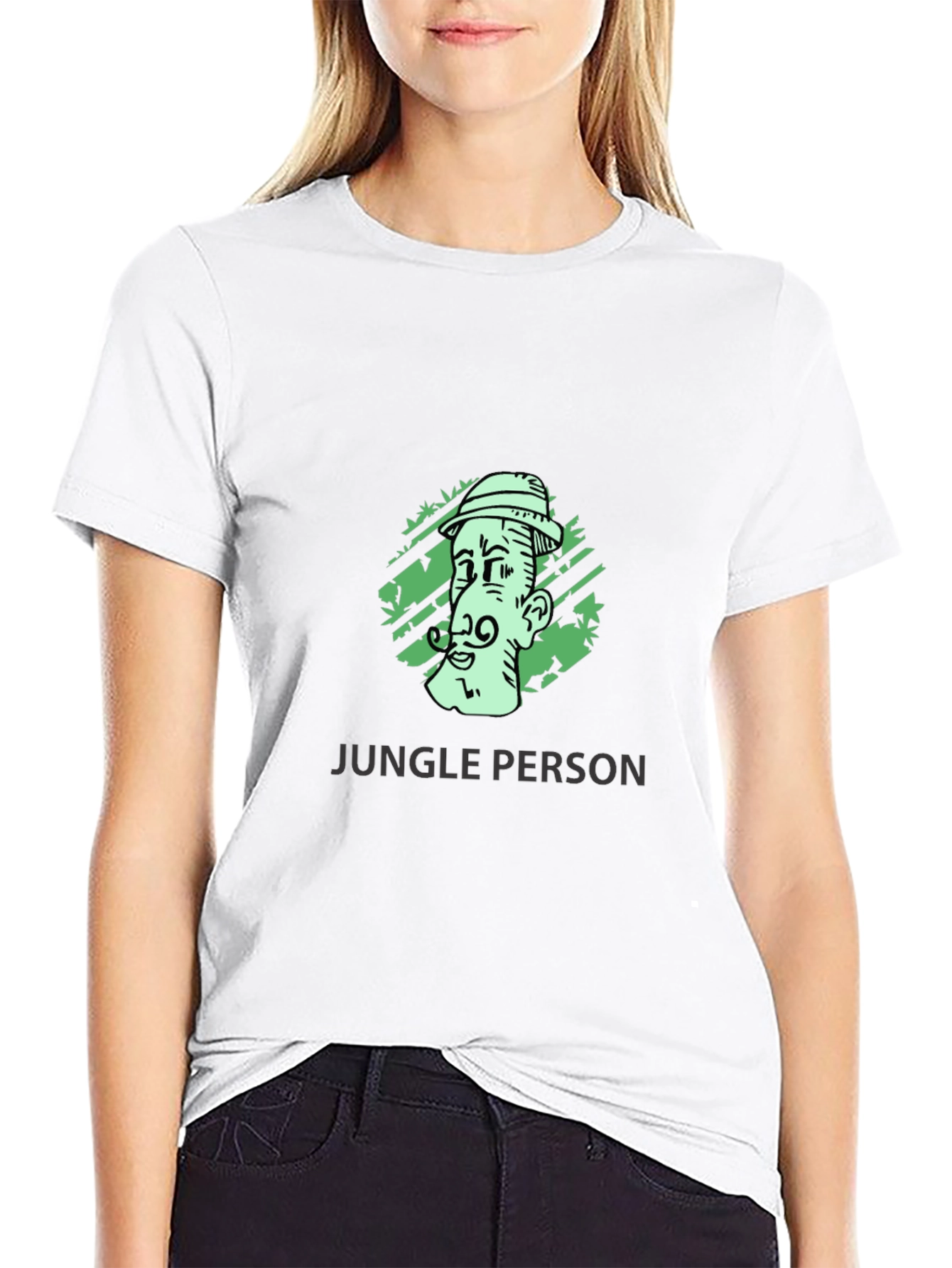 Jungle Person Graphic Tee - Adventurers Style