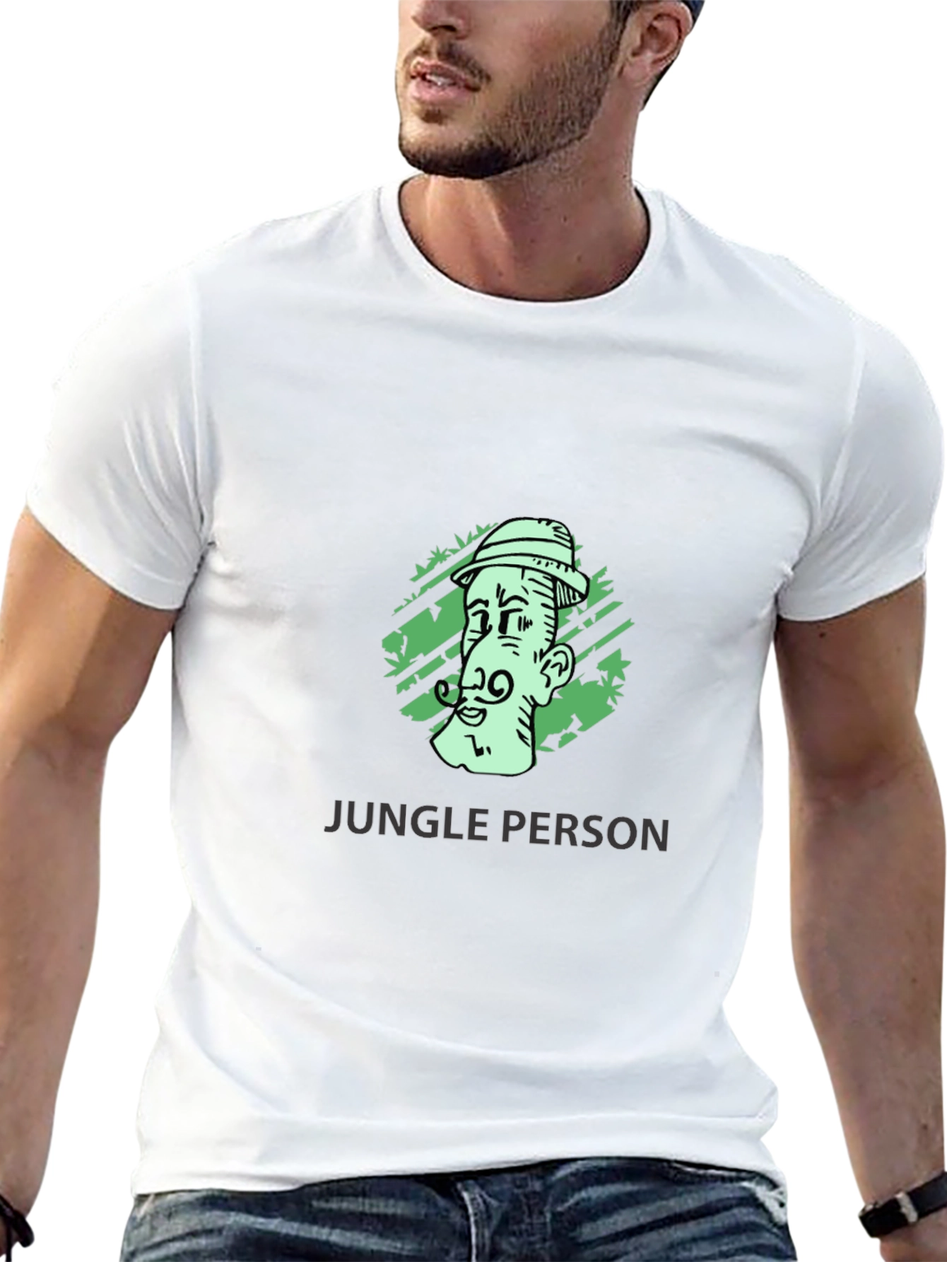 Jungle Person Graphic Tee - Adventurers Style