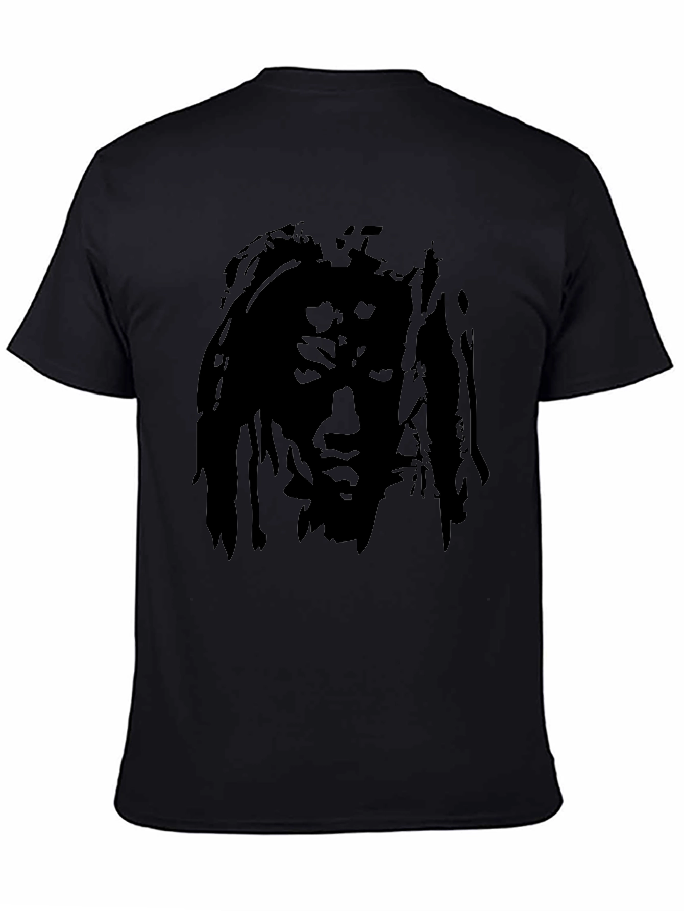 Black Dreadlocks Portrait Graphic T-Shirt