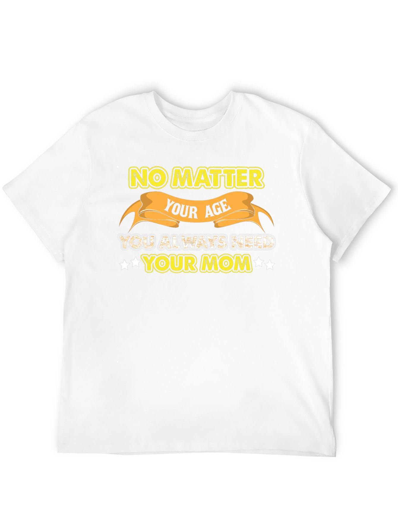 Always Need Your Mom Black Graphic Tee