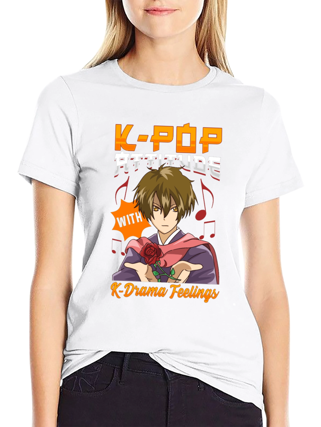 K-Pop Attitude T-Shirt - Anime Style