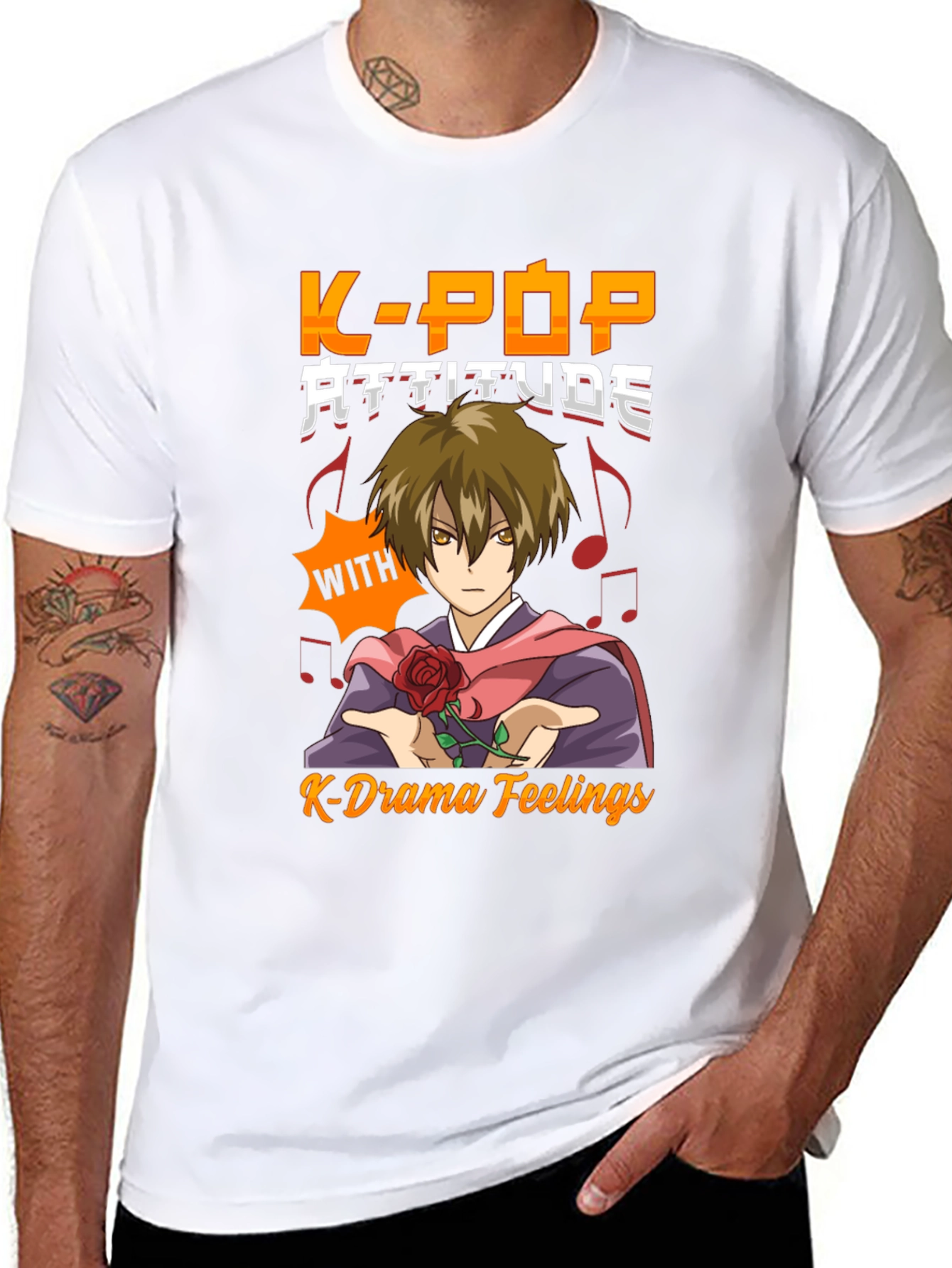 K-Pop Attitude T-Shirt - Anime Style