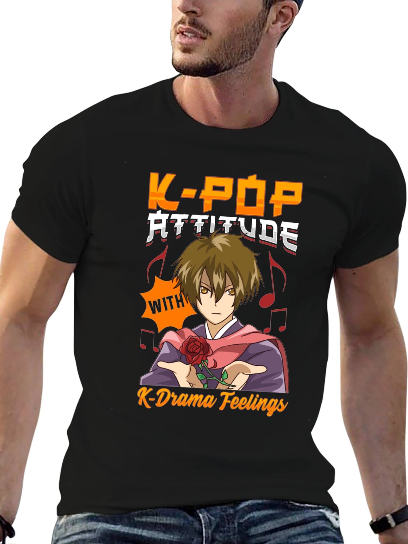 K-Pop Attitude T-Shirt - Anime Style
