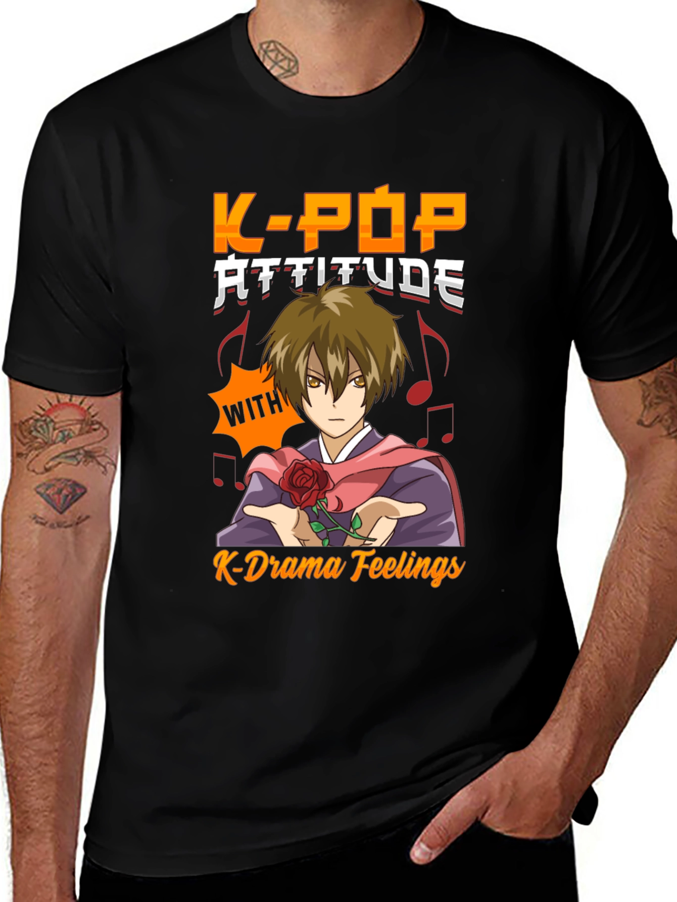 K-Pop Attitude T-Shirt - Anime Style