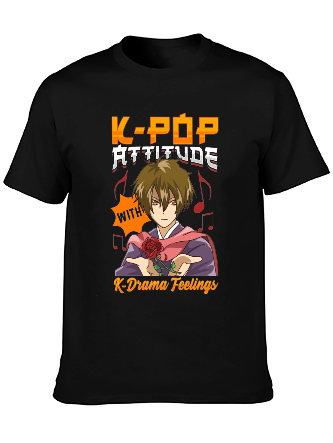 K-Pop Attitude T-Shirt - Anime Style