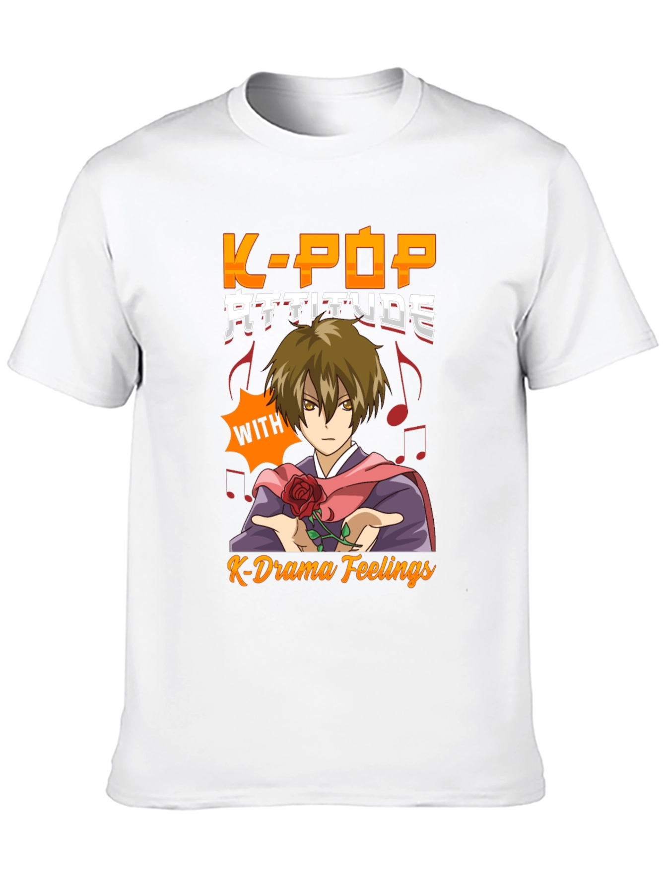 K-Pop Attitude T-Shirt - Anime Style