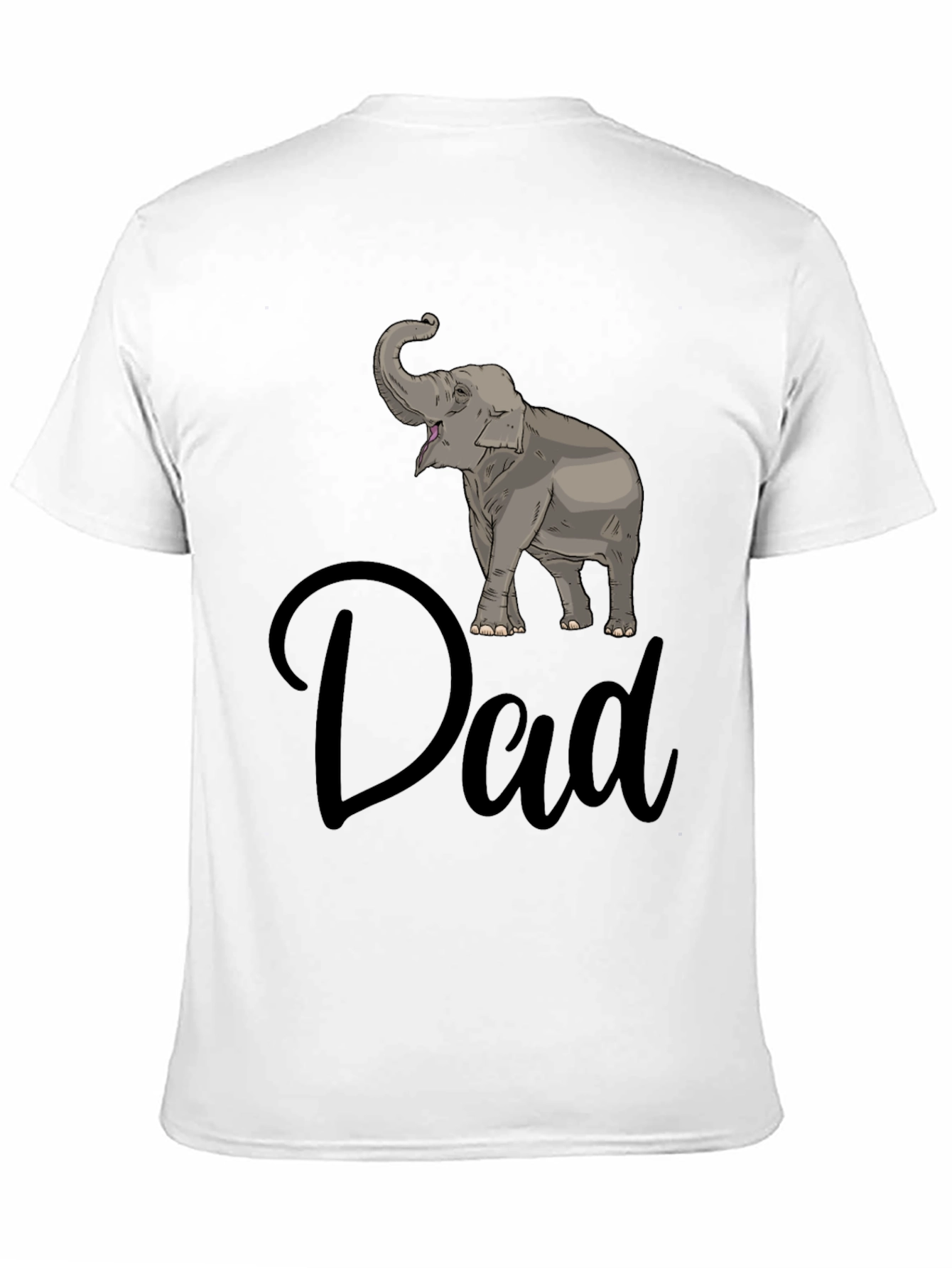 Elephant Dad Graphic T-Shirt