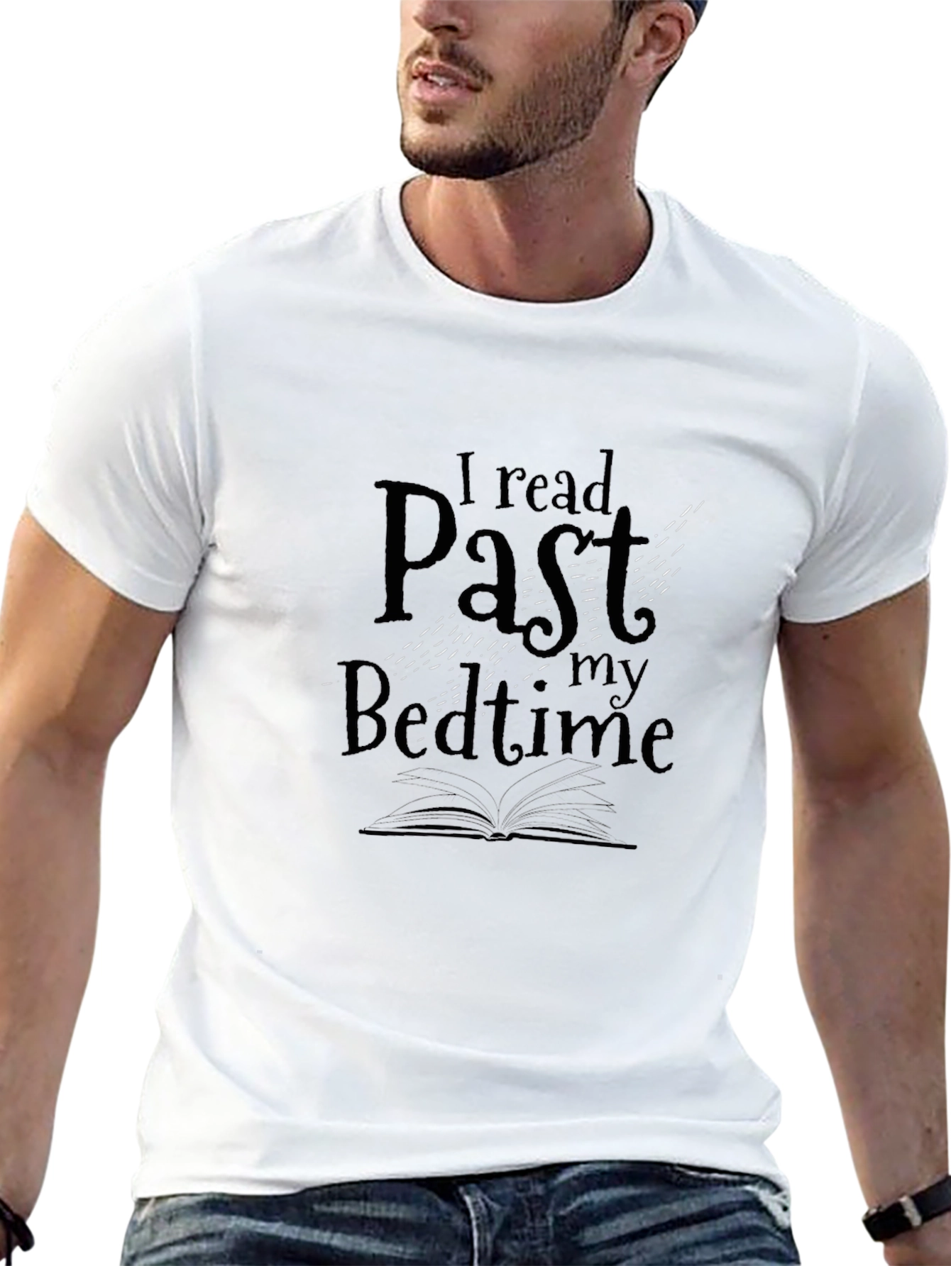 I Read Past My Bedtime Novelty T-Shirt