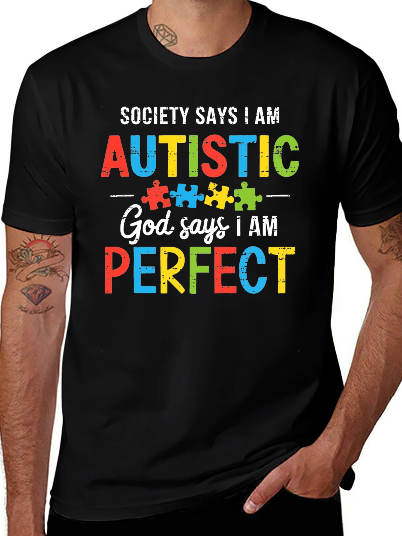 Autism Awareness Graphic T-Shirt