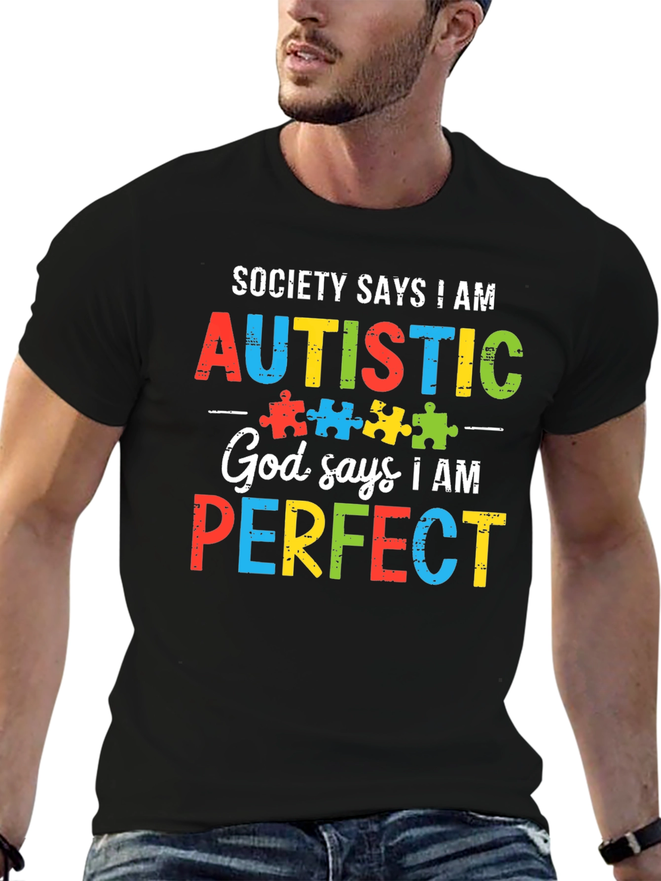 Autism Awareness Graphic T-Shirt