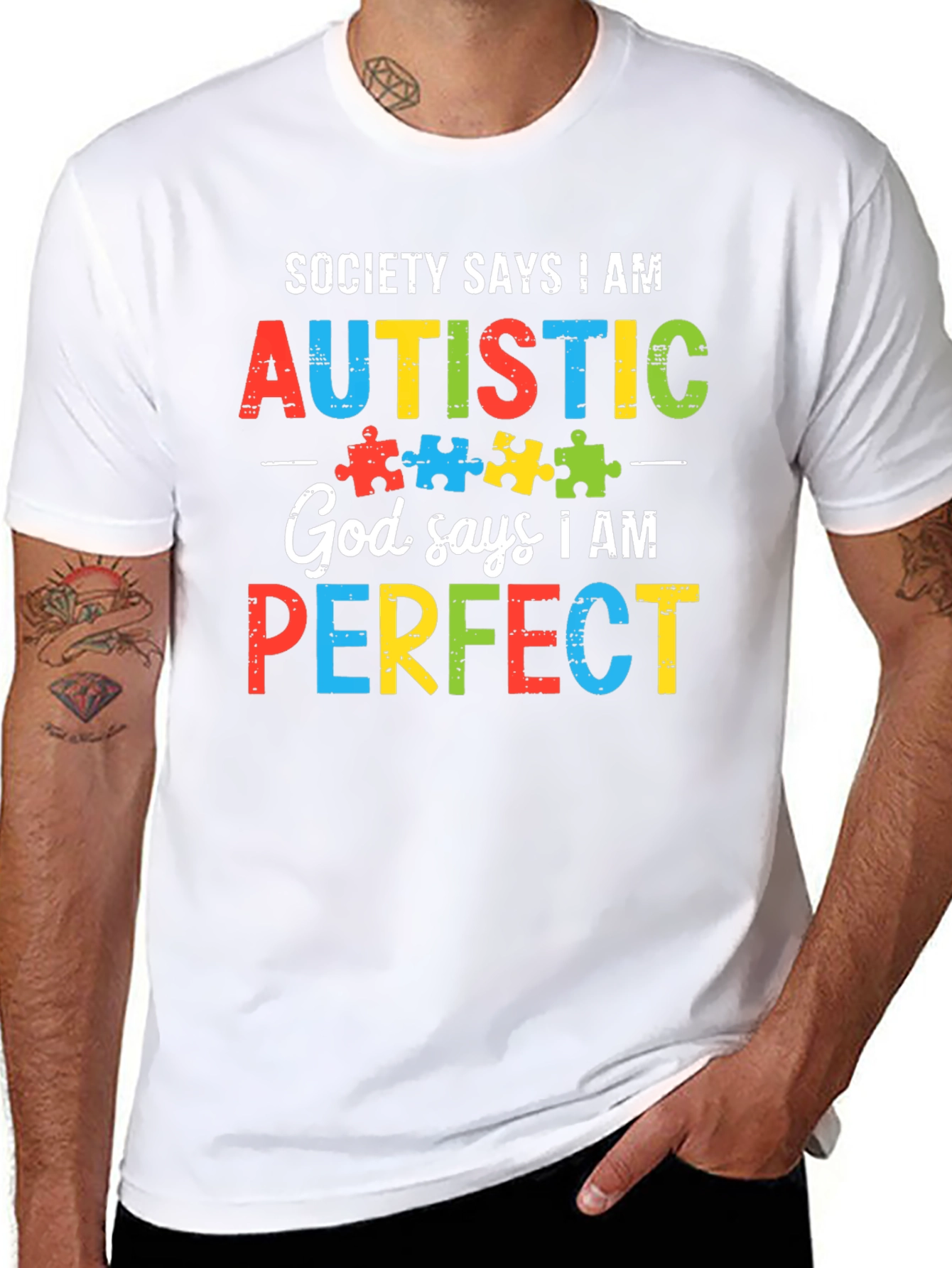 Autism Awareness Graphic T-Shirt