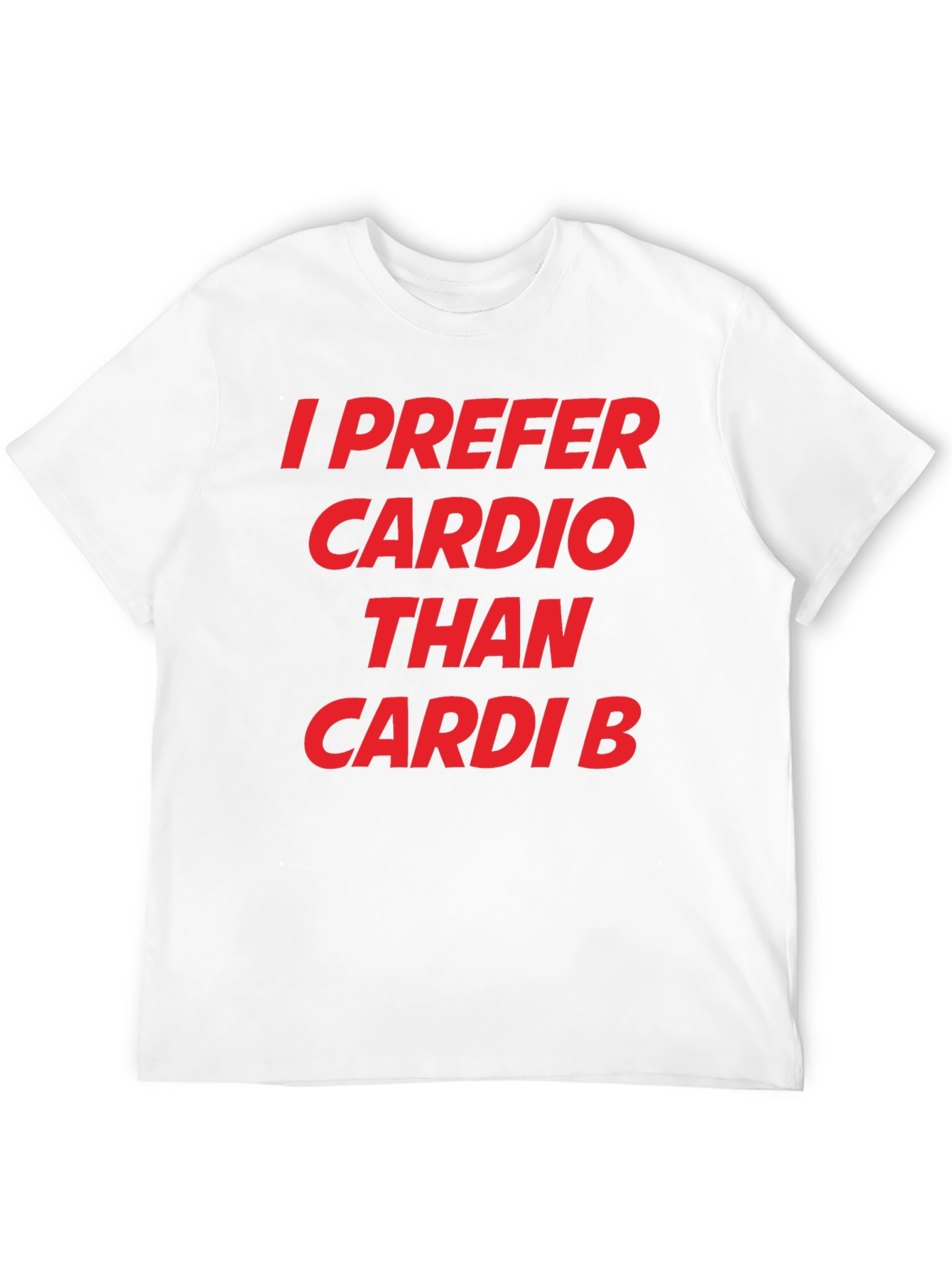 Cardio Over Cardi B Graphic T-Shirt