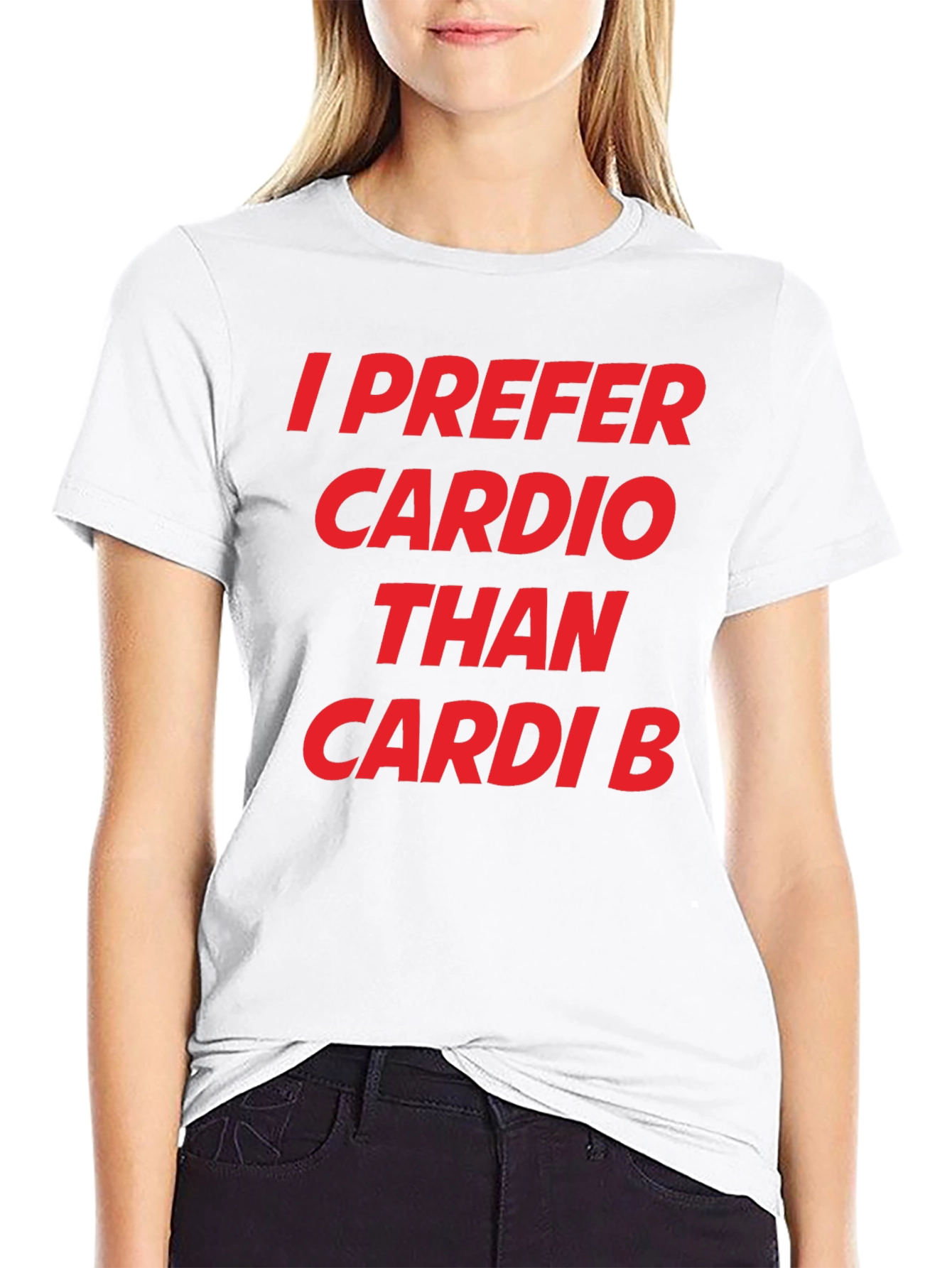 Cardio Over Cardi B Graphic T-Shirt