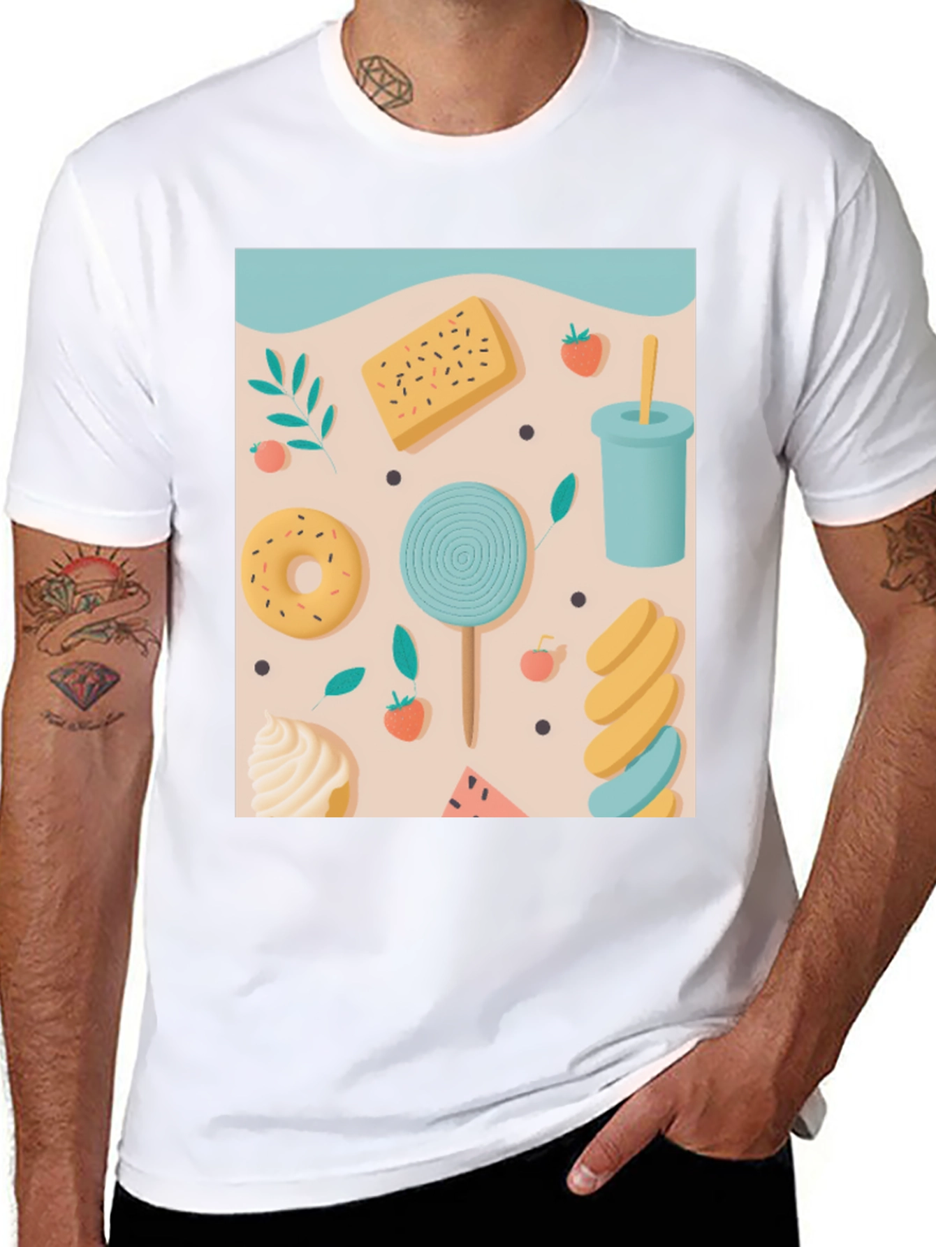 Sweet Treat Graphic Tee - Casual & Fun!