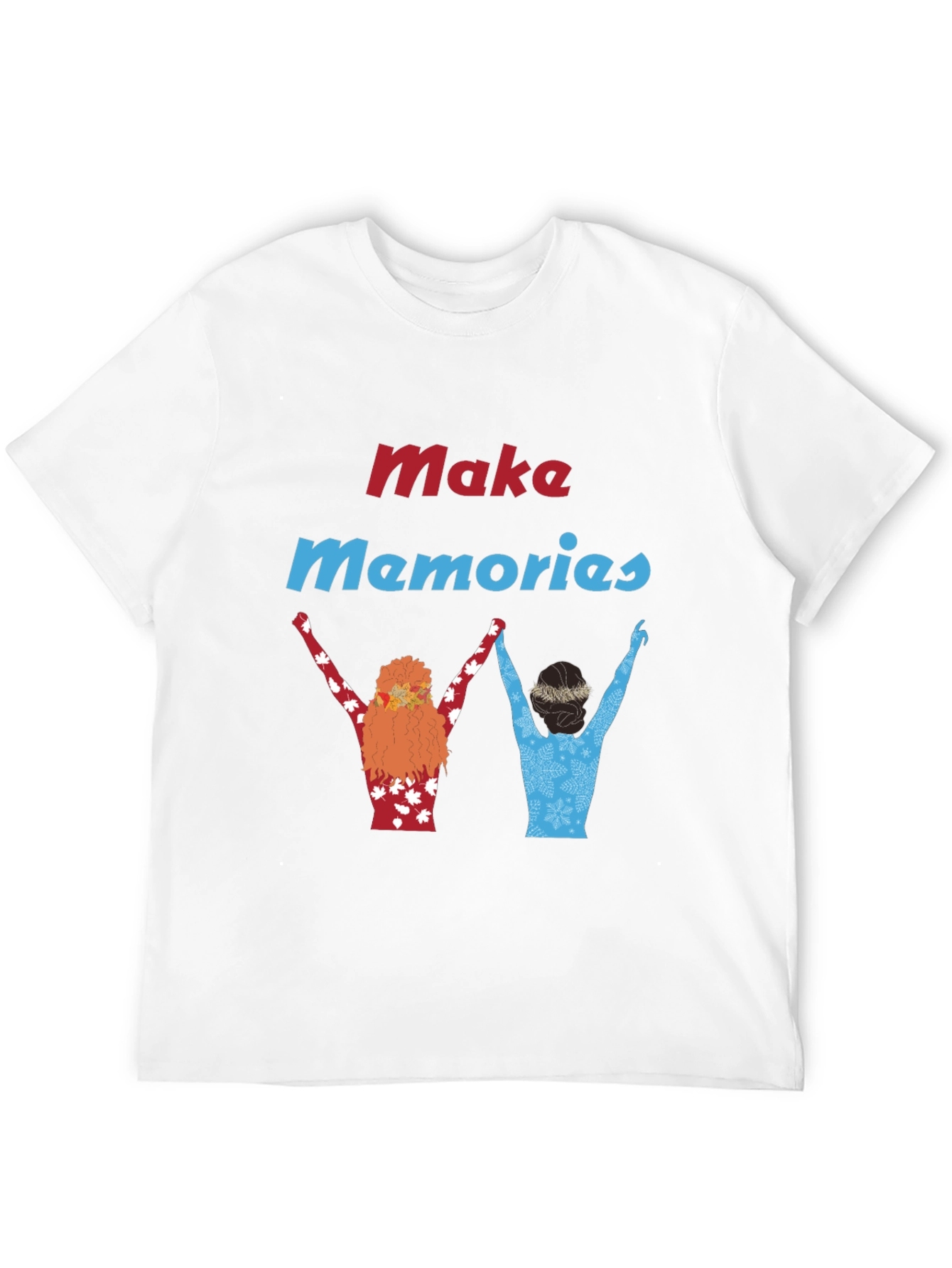 Make Memories Black Graphic T-Shirt
