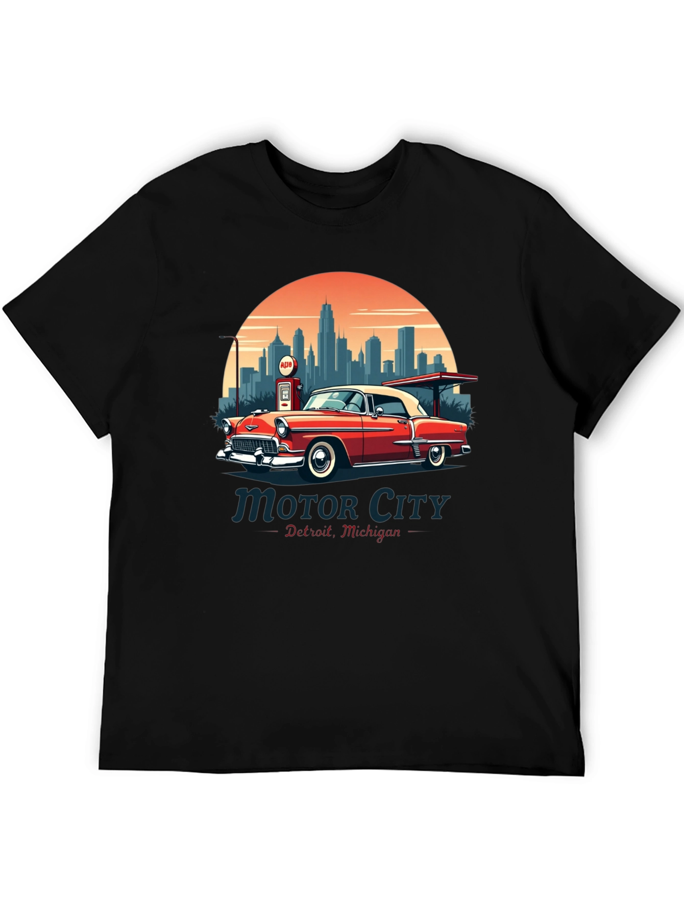 Motor City Classic Car Tee