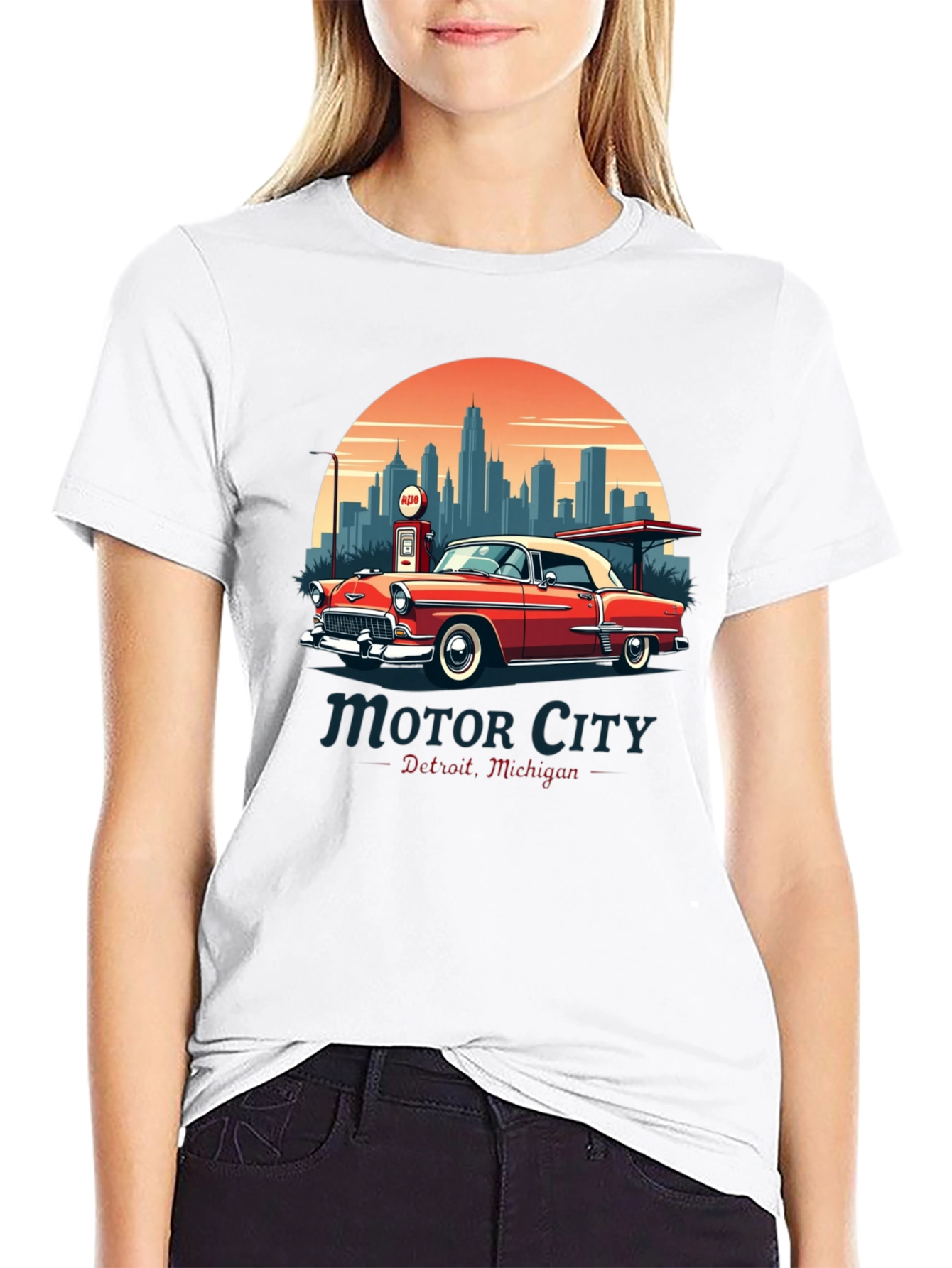 Motor City Classic Car Tee