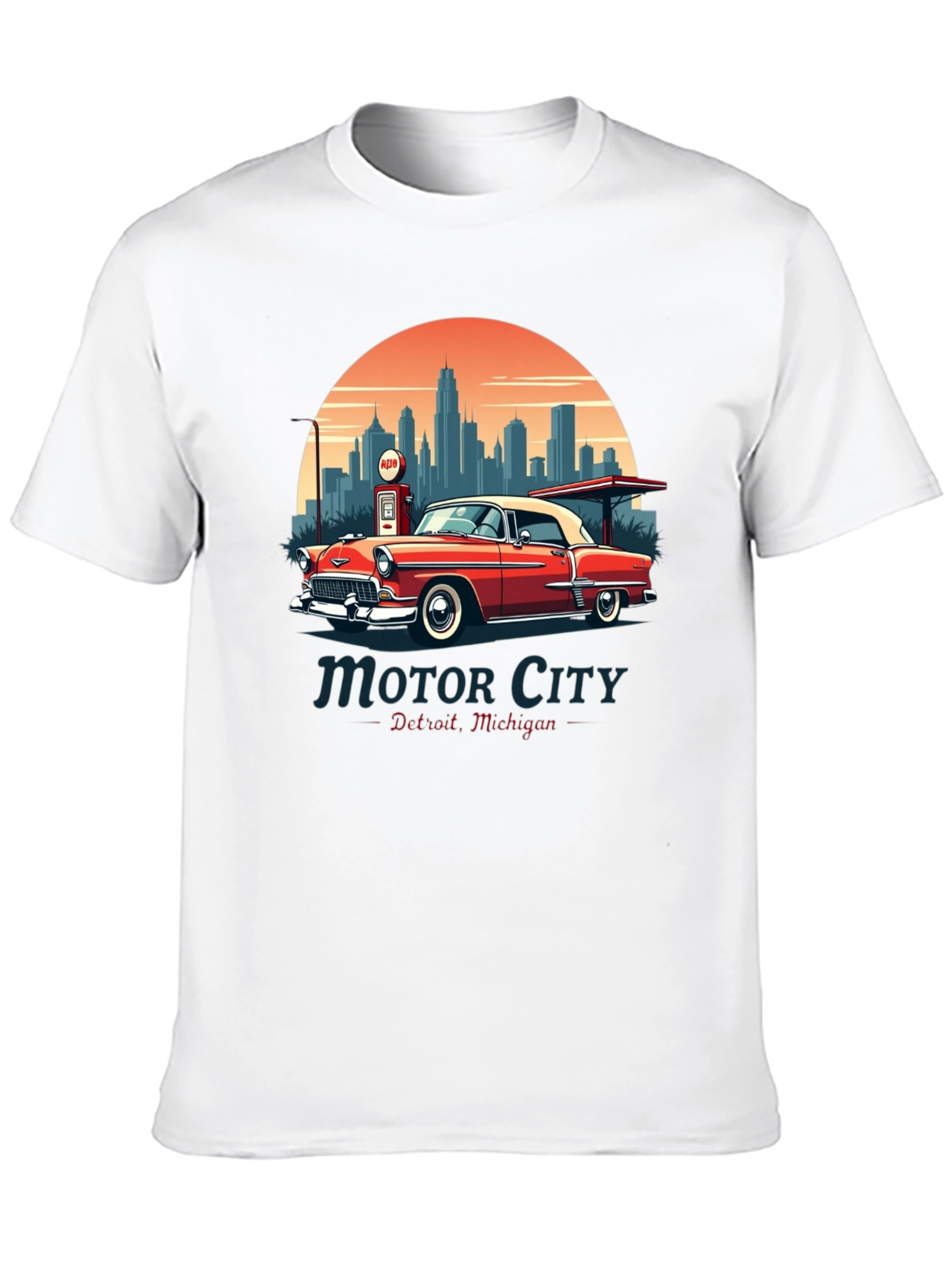 Motor City Classic Car Tee