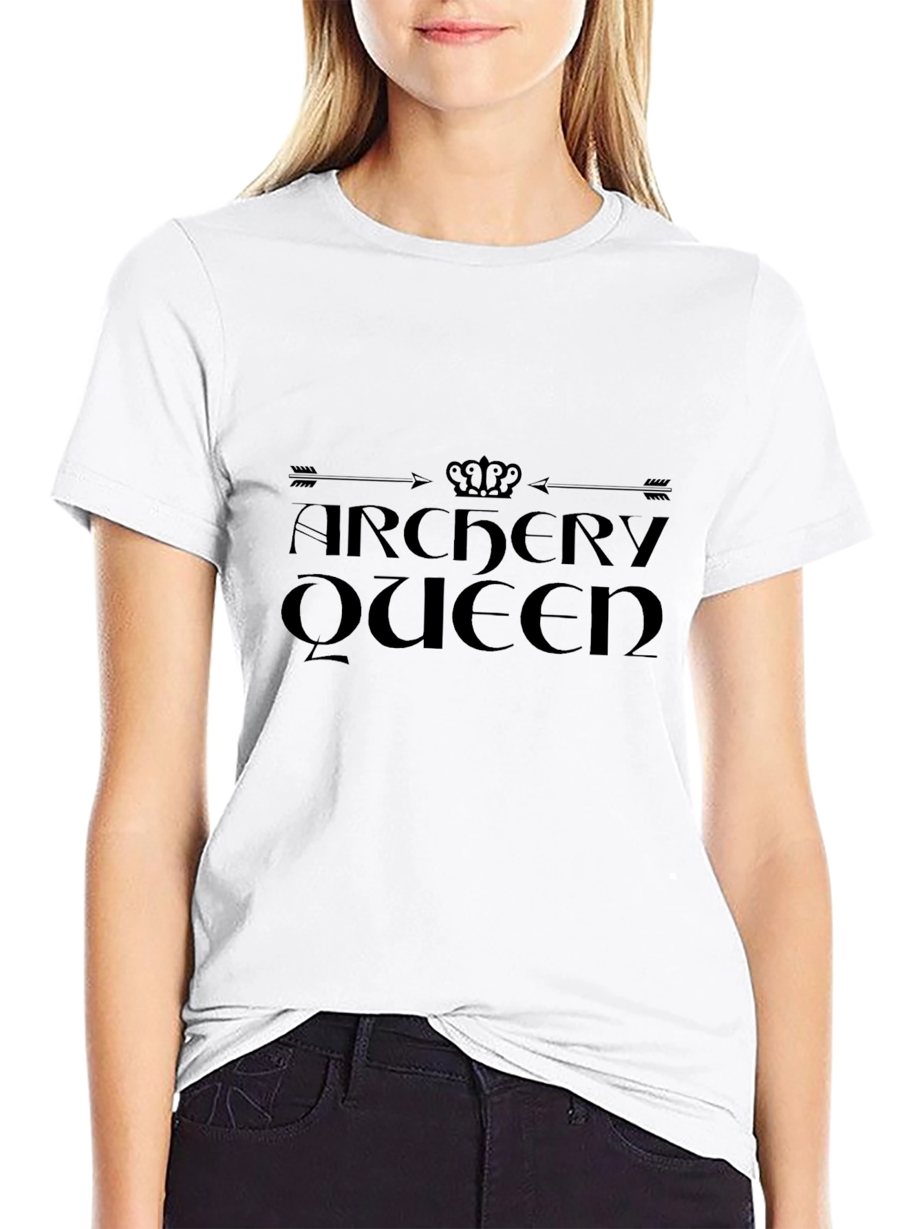Archery Queen Black T-Shirt