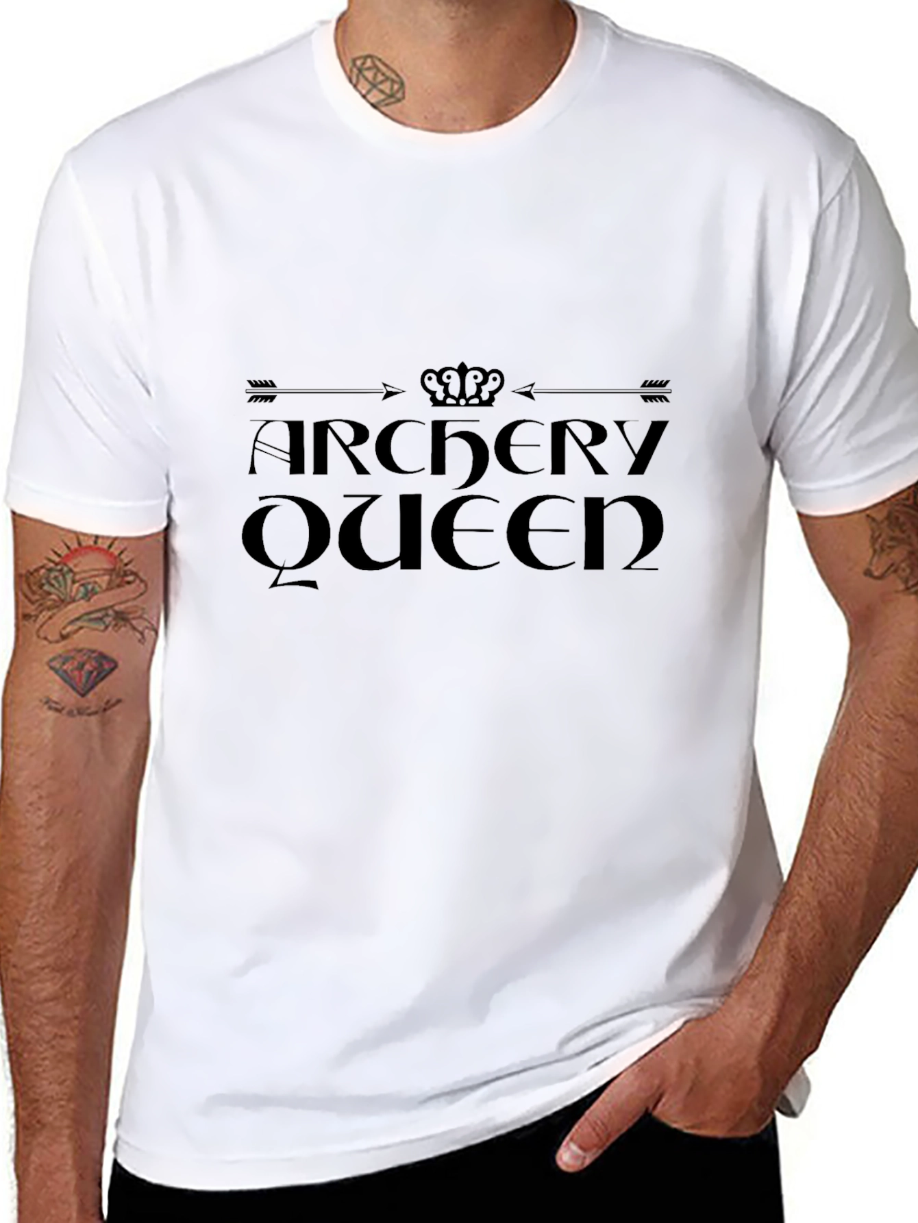 Archery Queen Black T-Shirt