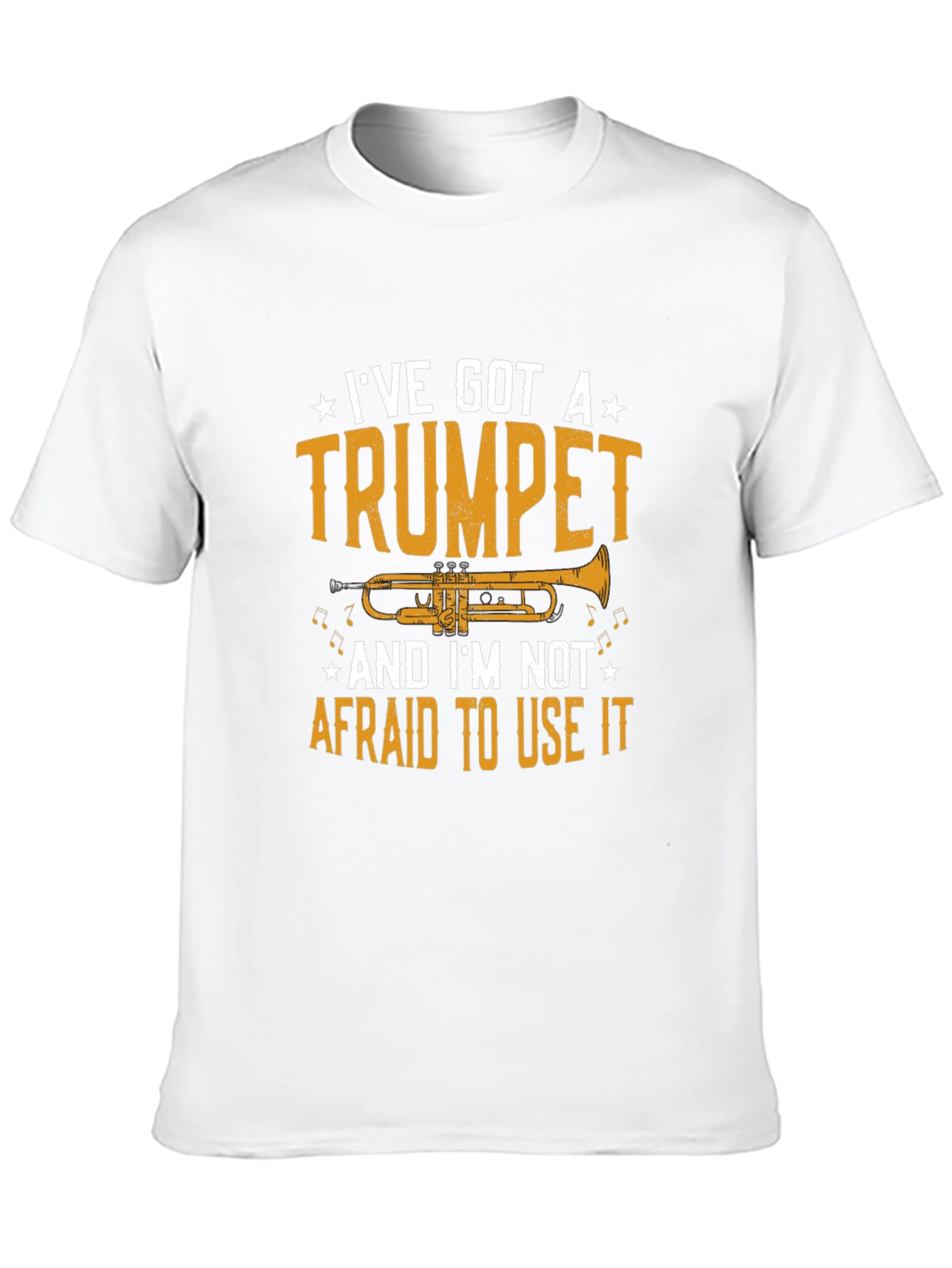 Trumpet Player Graphic T-Shirt - Music Lover Tee